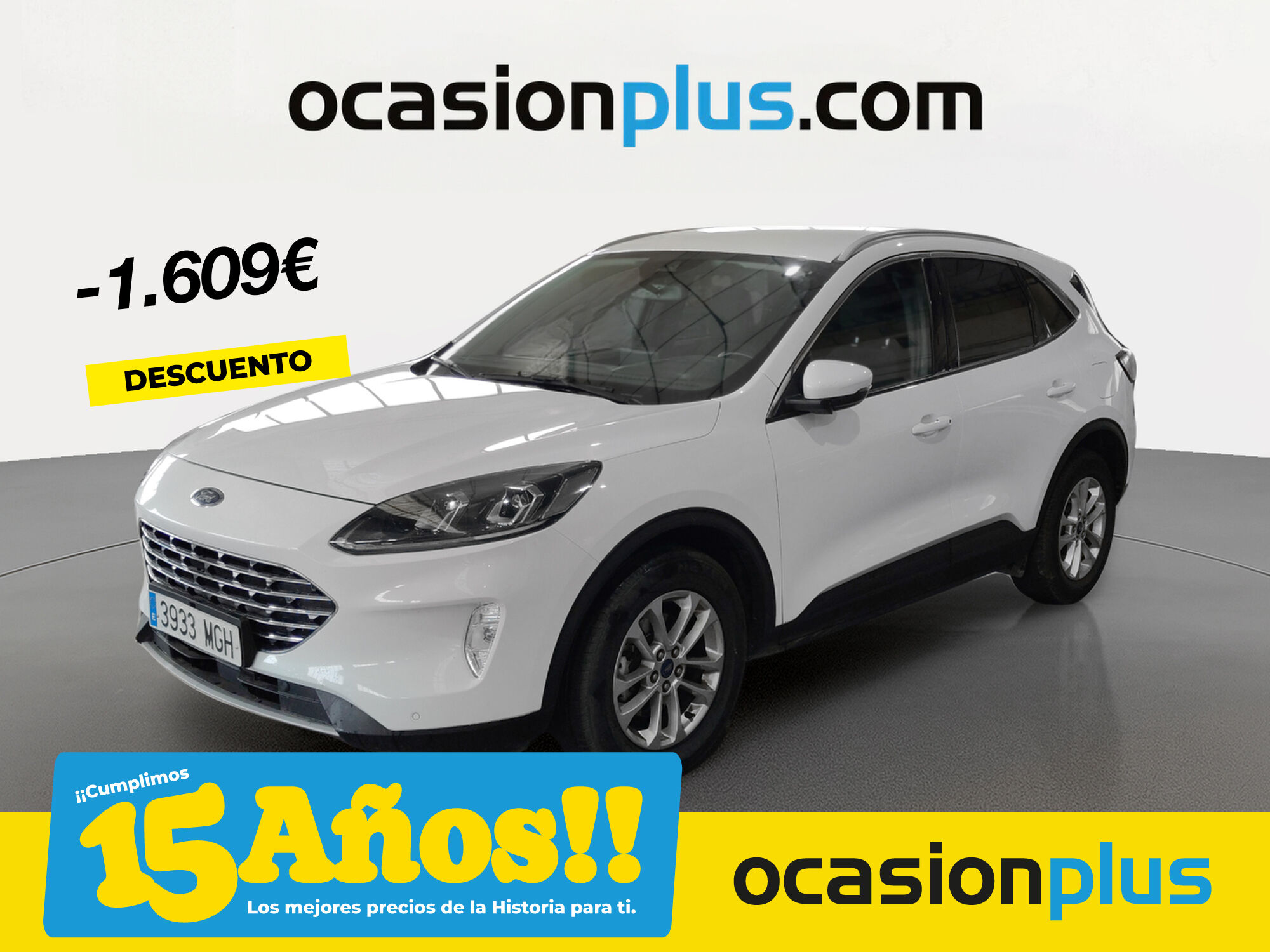 FORD Kuga (1.5 EcoBoost Titanium 4x2 110 kW (150 CV)) en Madrid