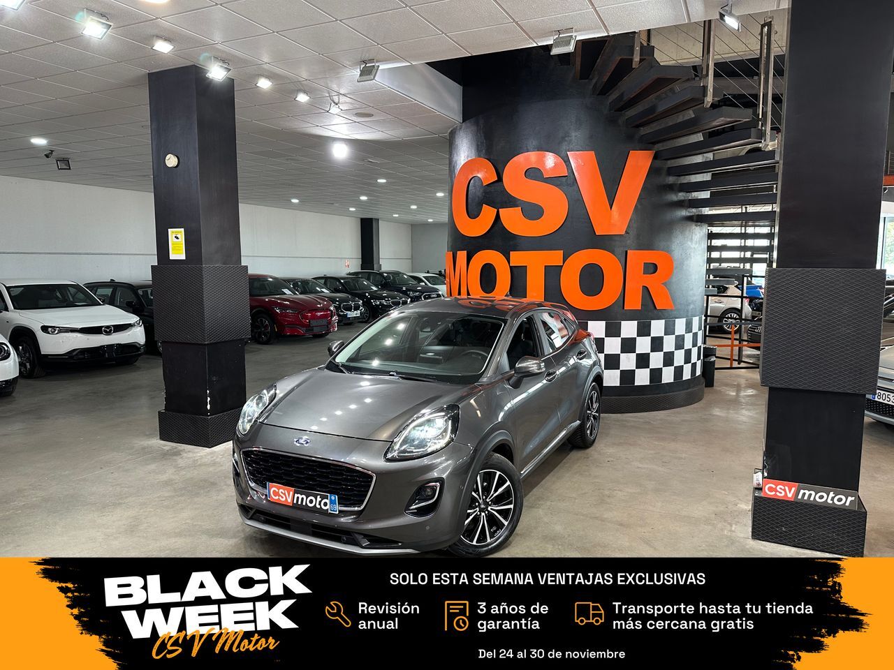 FORD Puma (1.0 EcoBoost 92kW (125cv) Titanium Auto) en Madrid