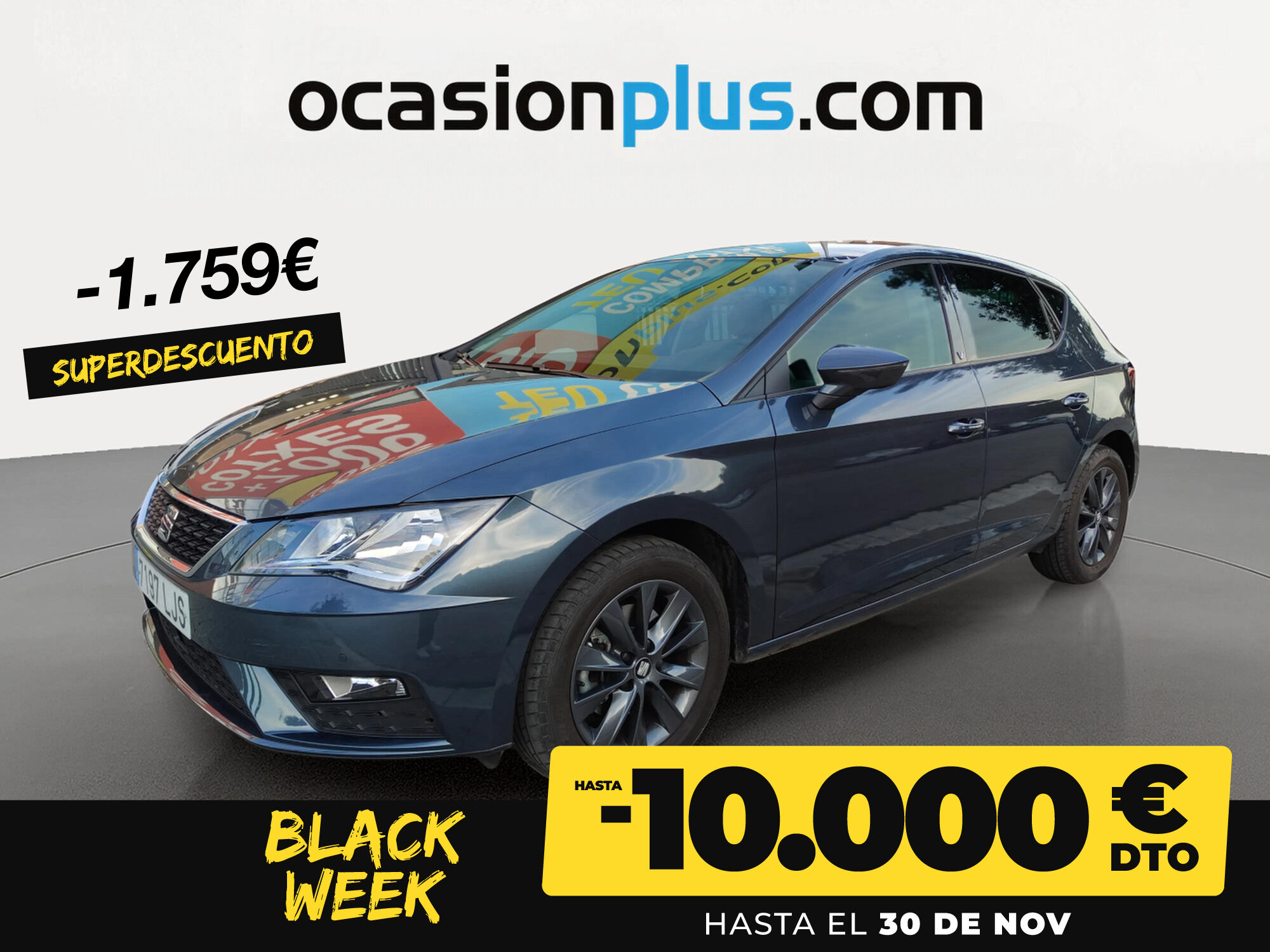 SEAT León (1.5 TSI S&S Style Visio Edition 96 kW (130 CV)) en Madrid