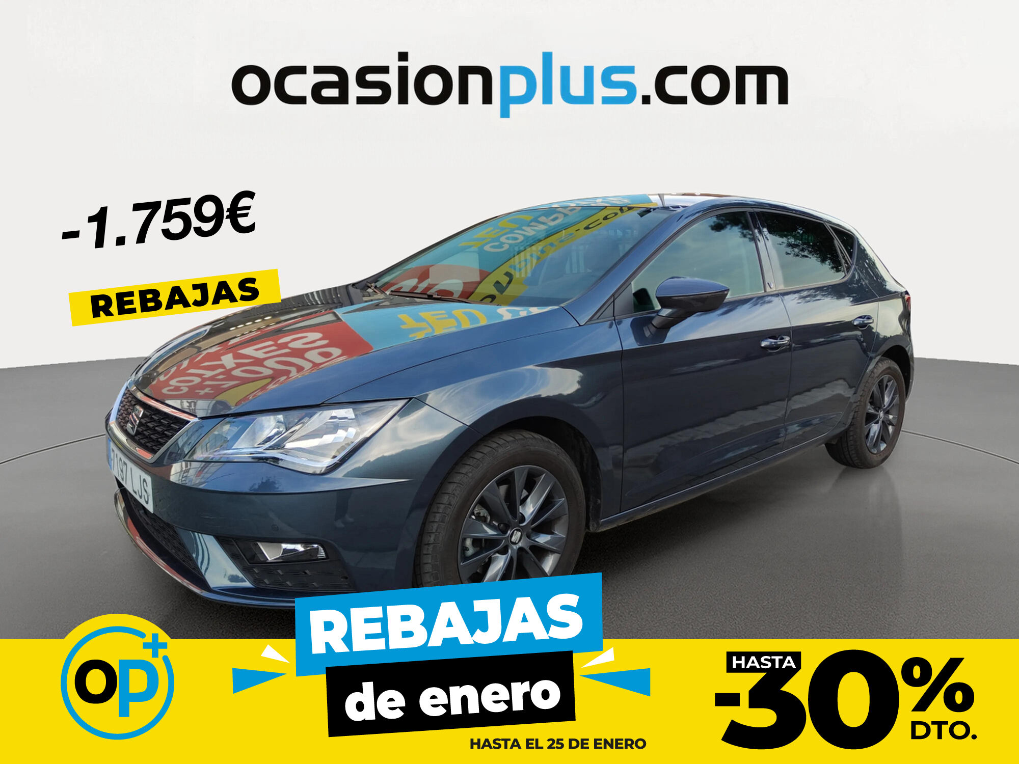 SEAT León (1.5 TSI S&S Style Visio Edition 96 kW (130 CV)) en Madrid