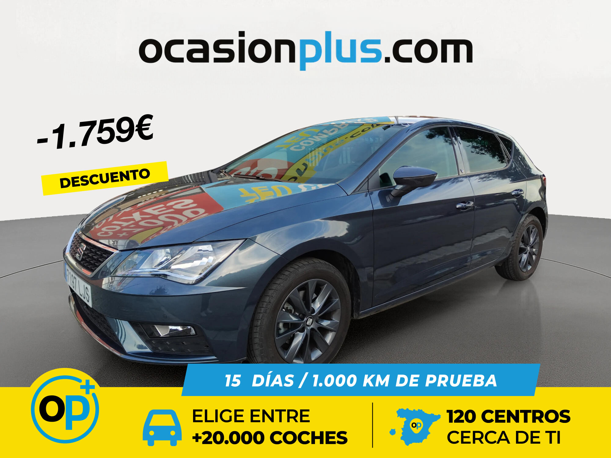 SEAT León (1.5 TSI S&S Style Visio Edition 96 kW (130 CV)) en Madrid