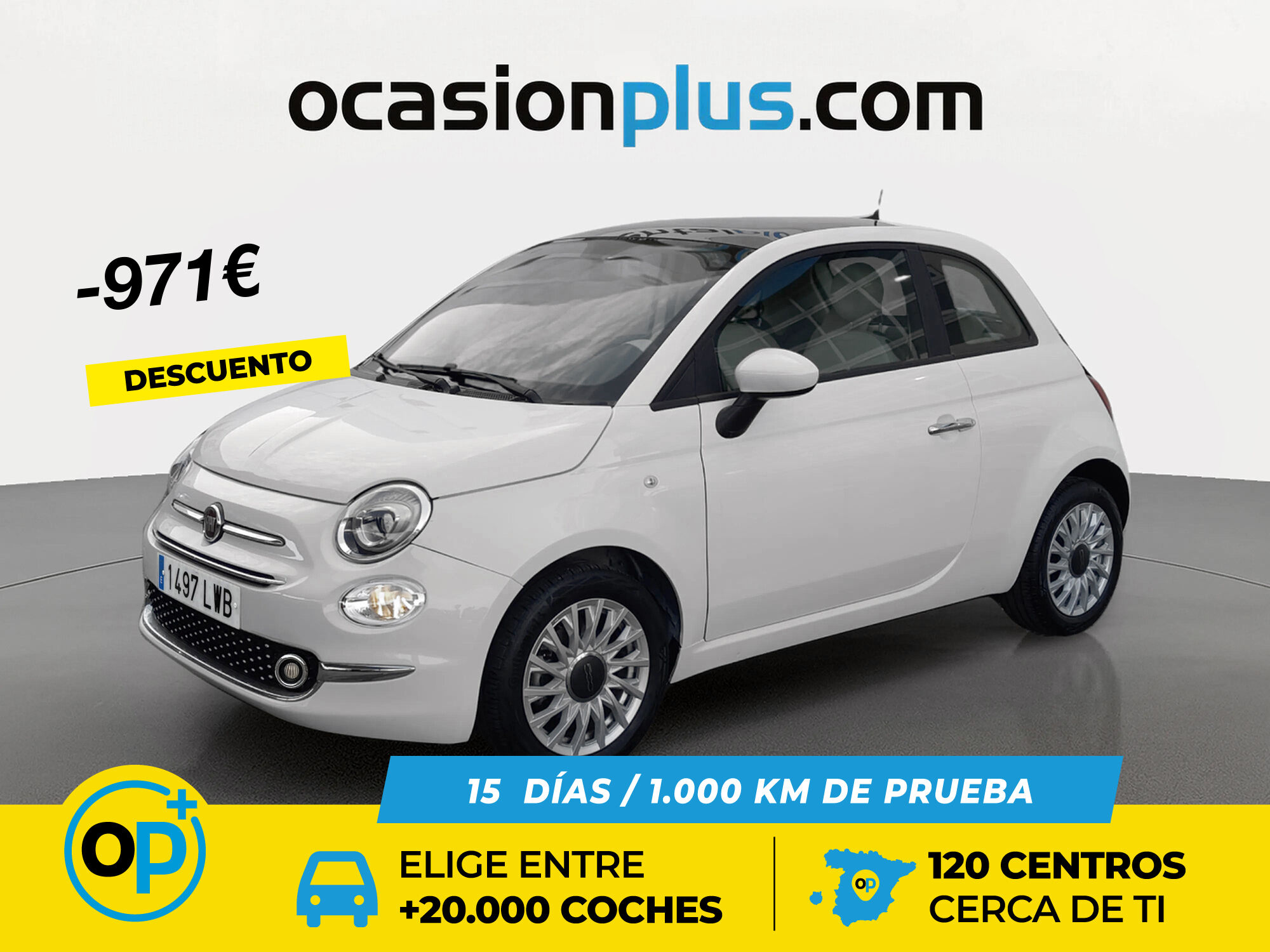 FIAT 500 (1.0 Hybrid Dolcevita 51 kW (70 CV)) en Madrid