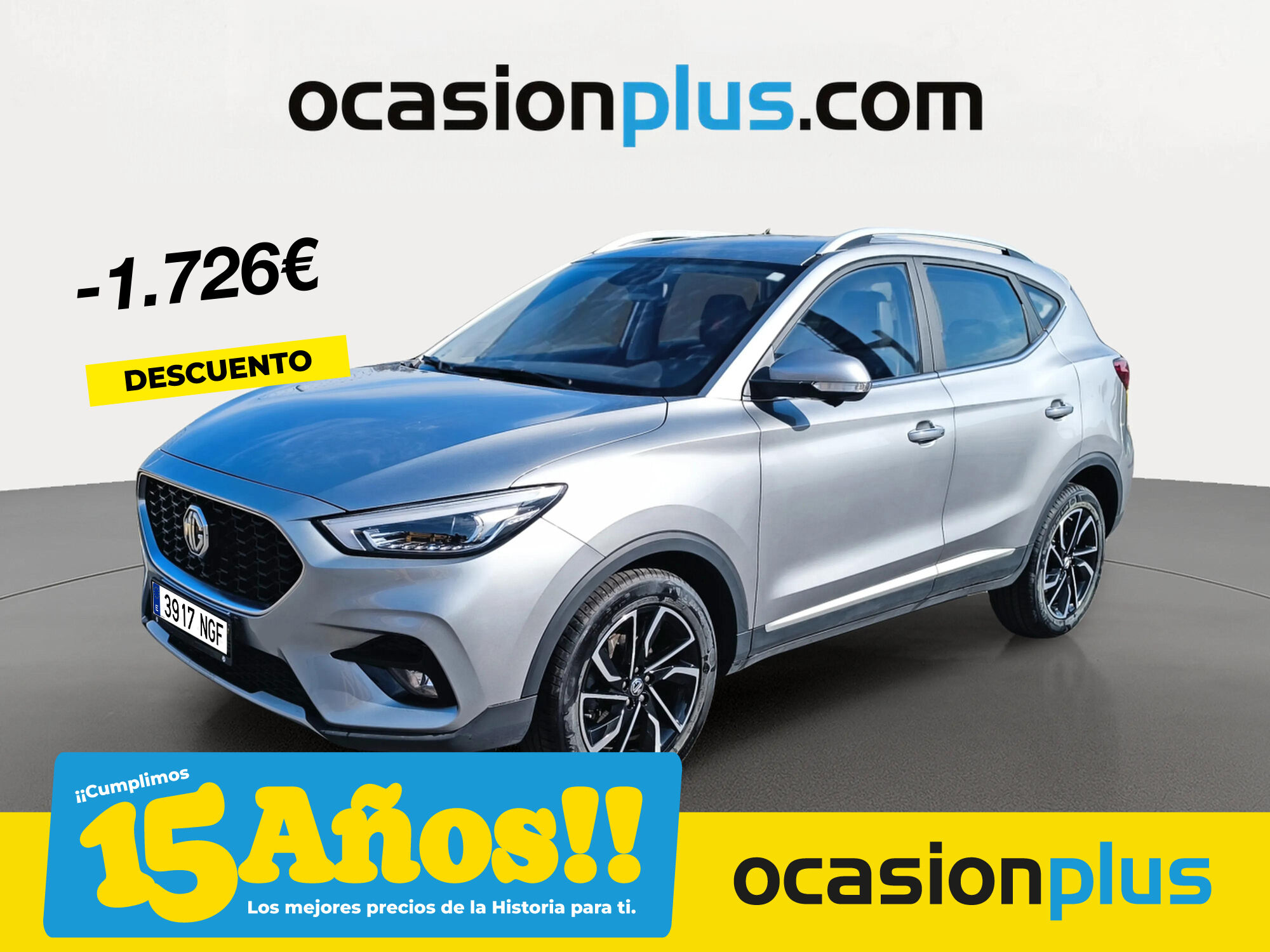 MG ZS (1.0T Luxury Auto 82 kW (111 CV)) en Madrid
