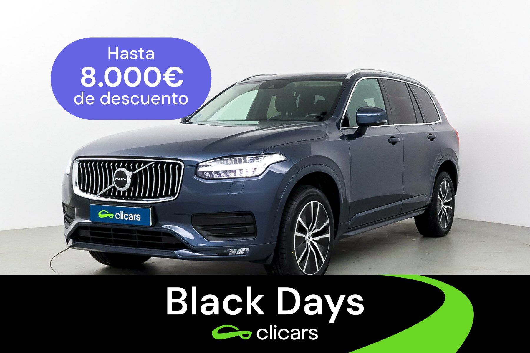 VOLVO XC90 (XC90 B5 Momentum Pro 7pl. AWD Aut.) en Madrid