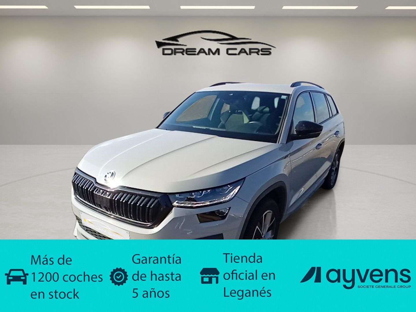 SKODA Kodiaq (1.5 TSI Sportline 4x2 110 kW (150 CV)) en Madrid