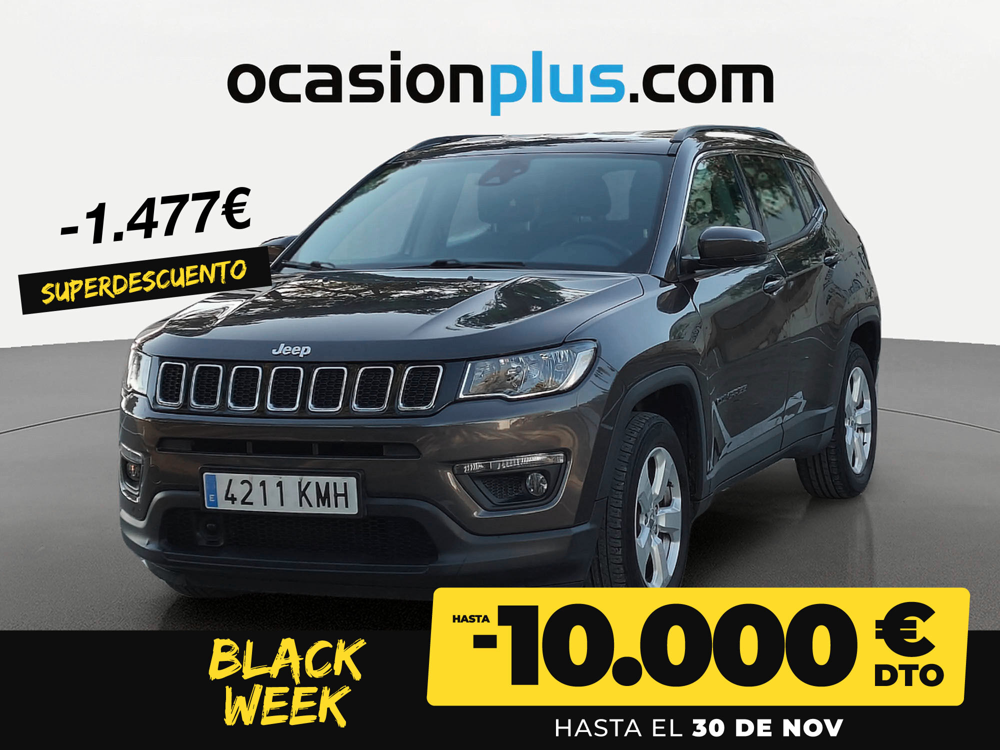JEEP Compass (1.6 Multijet Longitude 4x2 88 kW (120 CV)) en Madrid
