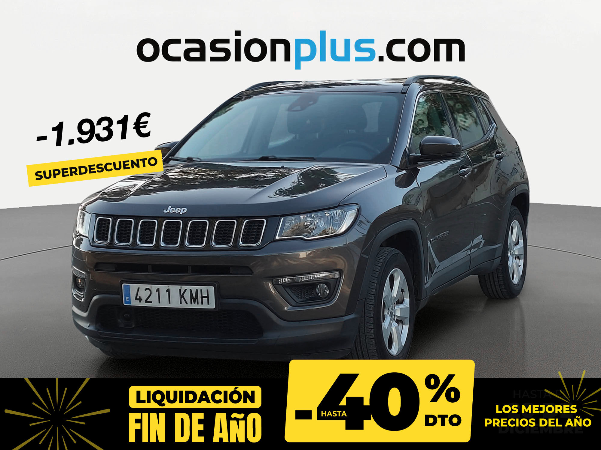 JEEP Compass (1.6 Multijet Longitude 4x2 88 kW (120 CV)) en Madrid