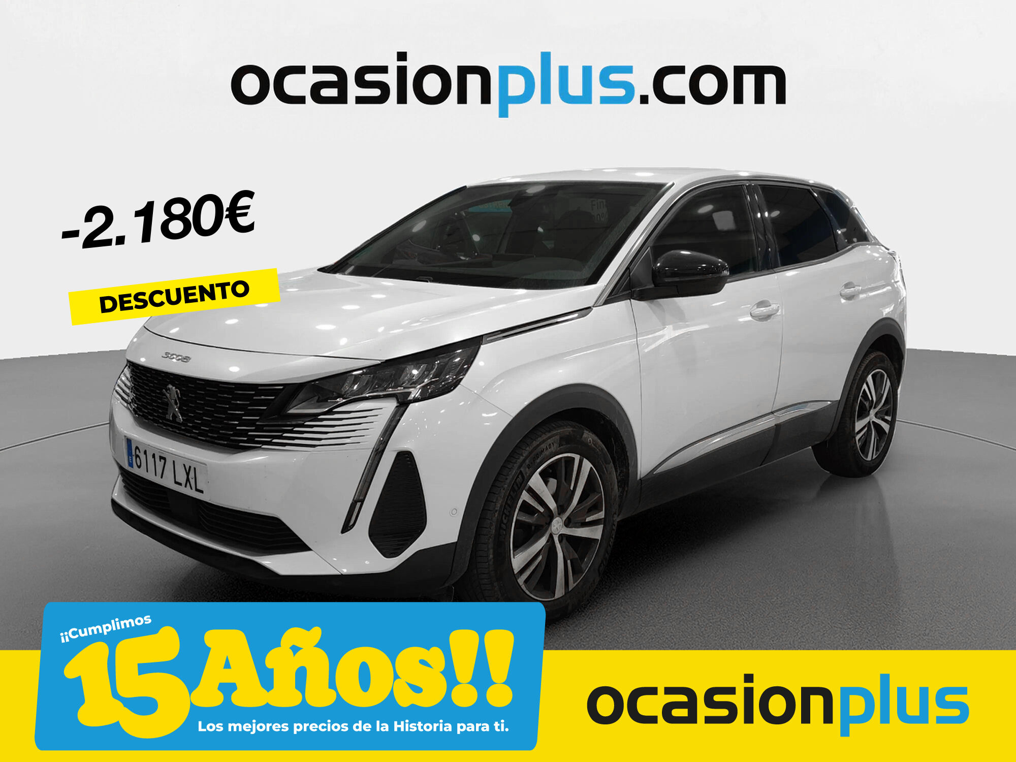 PEUGEOT 3008 (BlueHDI 130 S&S Allure EAT8 96 kW (130 CV)) en Madrid