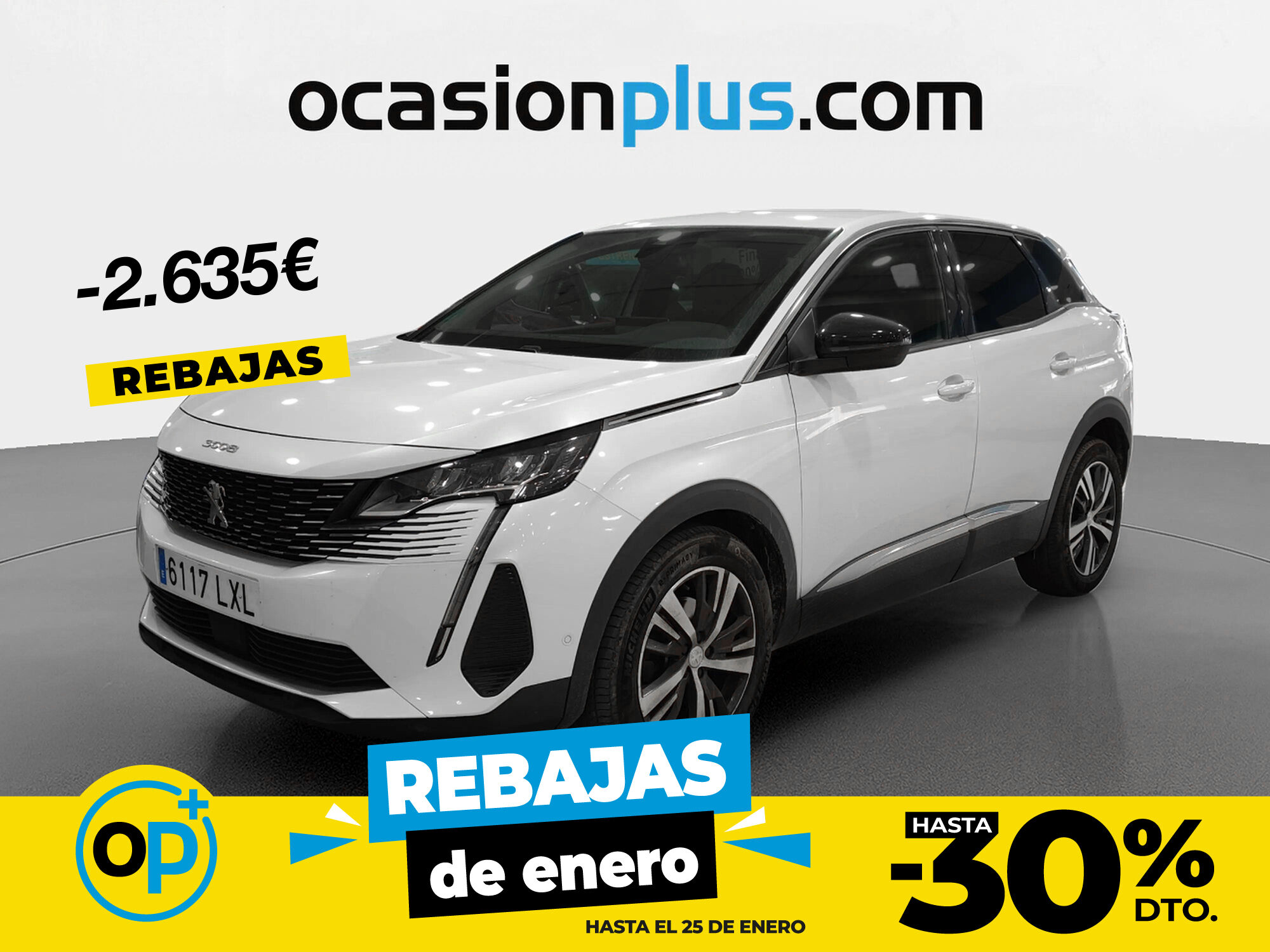 PEUGEOT 3008 (BlueHDI 130 S&S Allure EAT8 96 kW (130 CV)) en Madrid