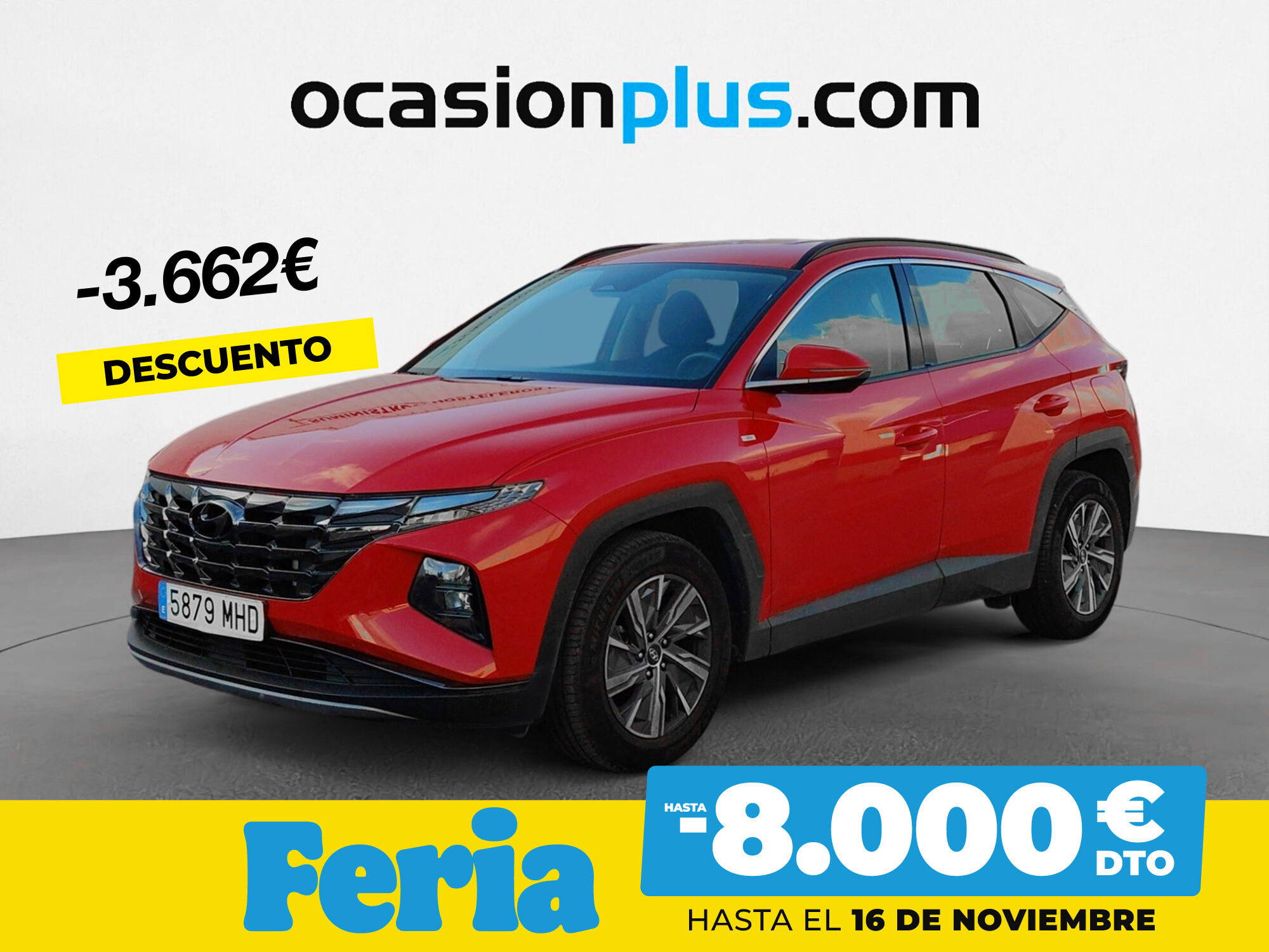 HYUNDAI Tucson (1.6 TGDI 48V Maxx 110 kW (150 CV)) en Madrid