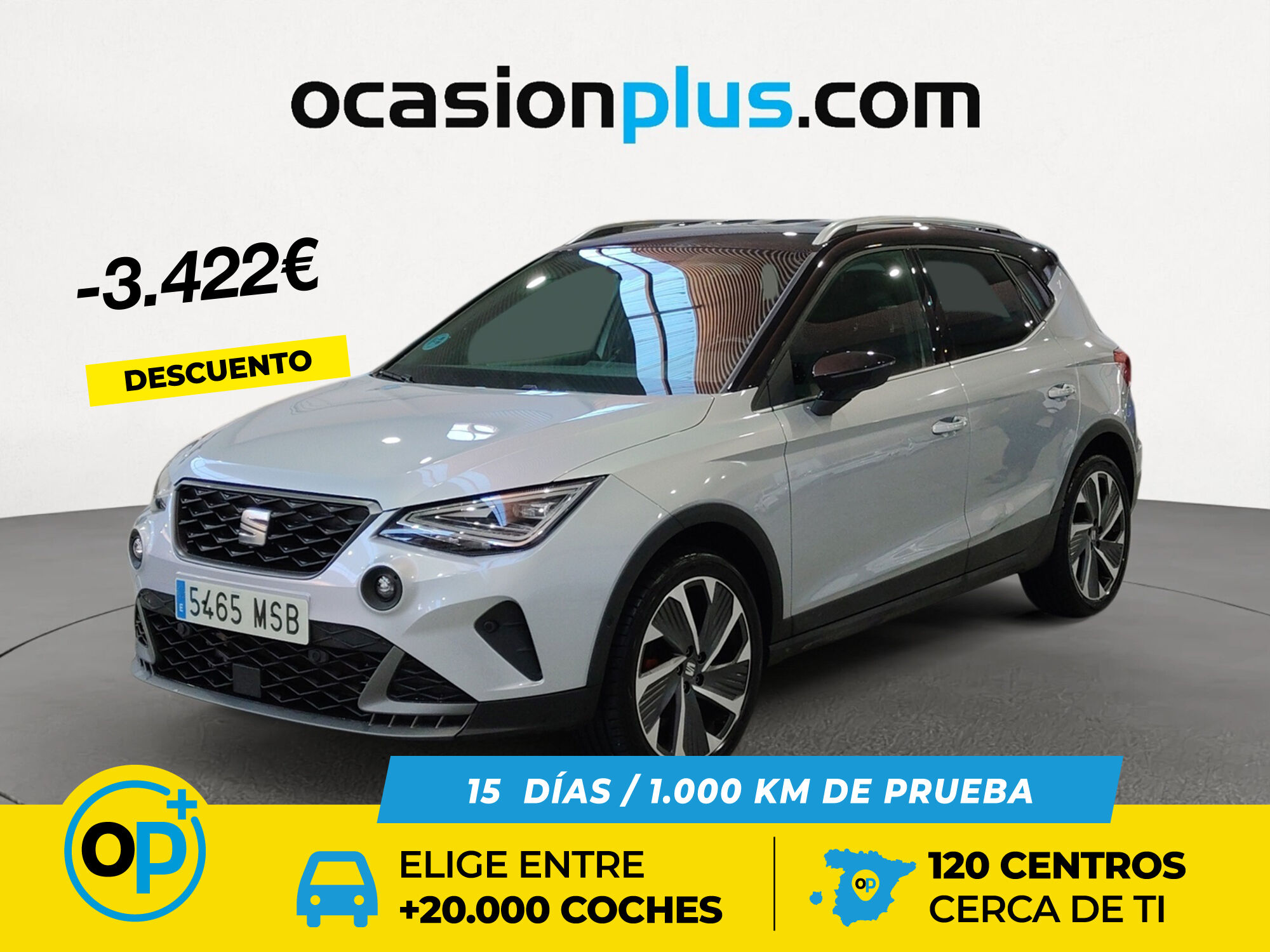 SEAT Arona (1.5 TSI FR XL DSG 110 kW (150 CV)) en Madrid