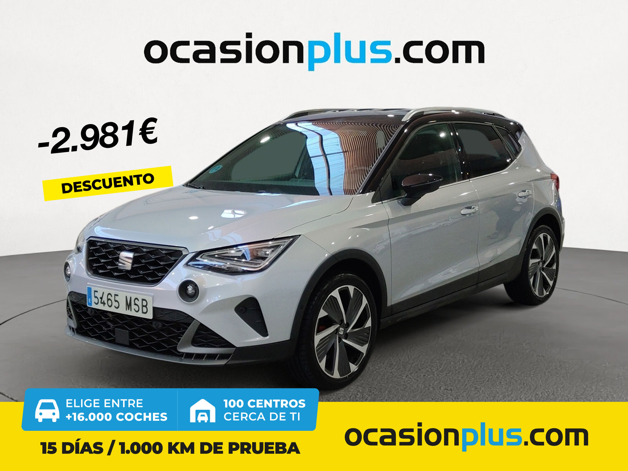 SEAT Arona (1.5 TSI FR XL DSG 110 kW (150 CV)) en Madrid