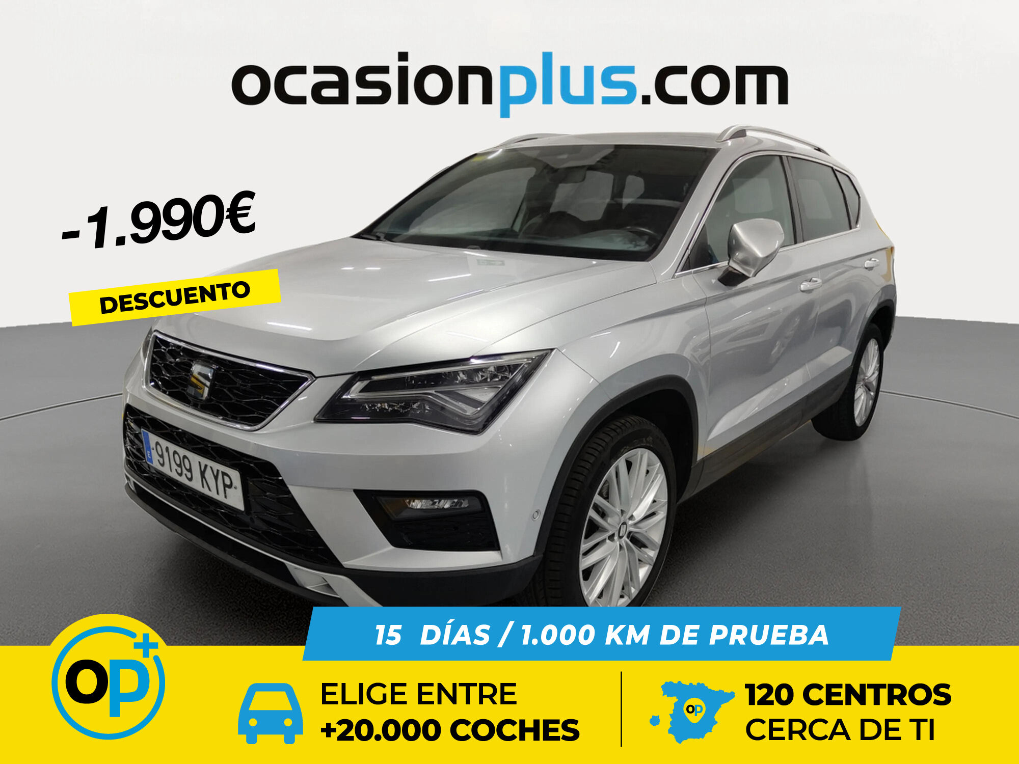 SEAT Ateca (1.5 TSI S&S Xcellence 110 kW (150 CV)) en Madrid