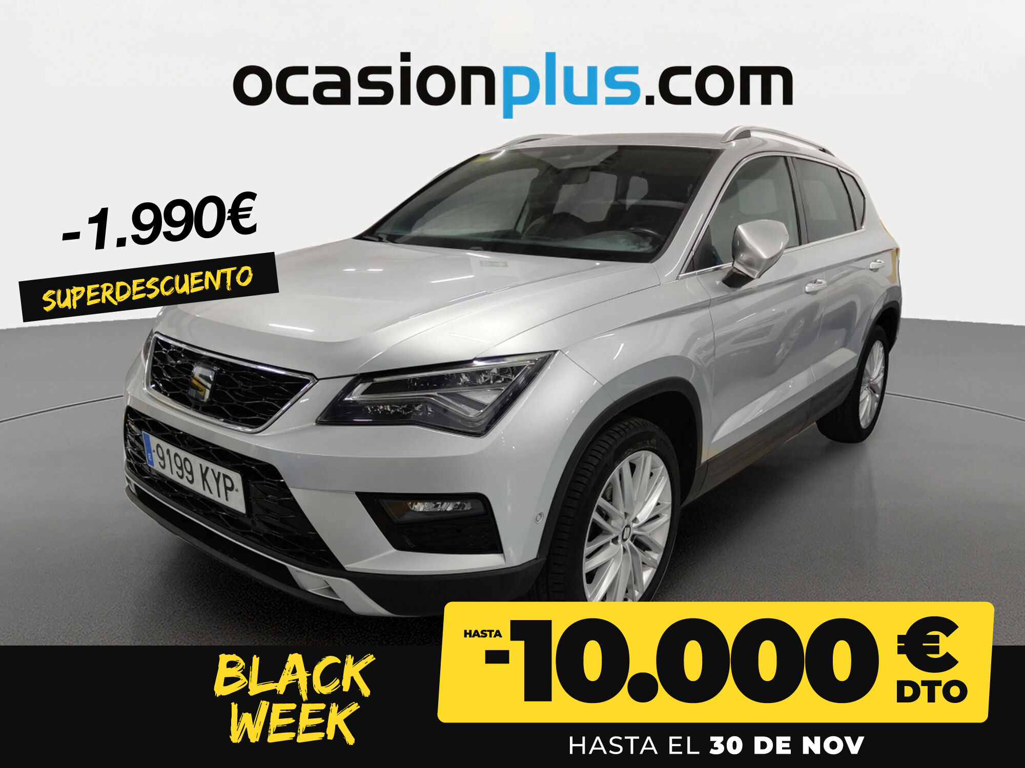 SEAT Ateca (1.5 TSI S&S Xcellence 110 kW (150 CV)) en Madrid