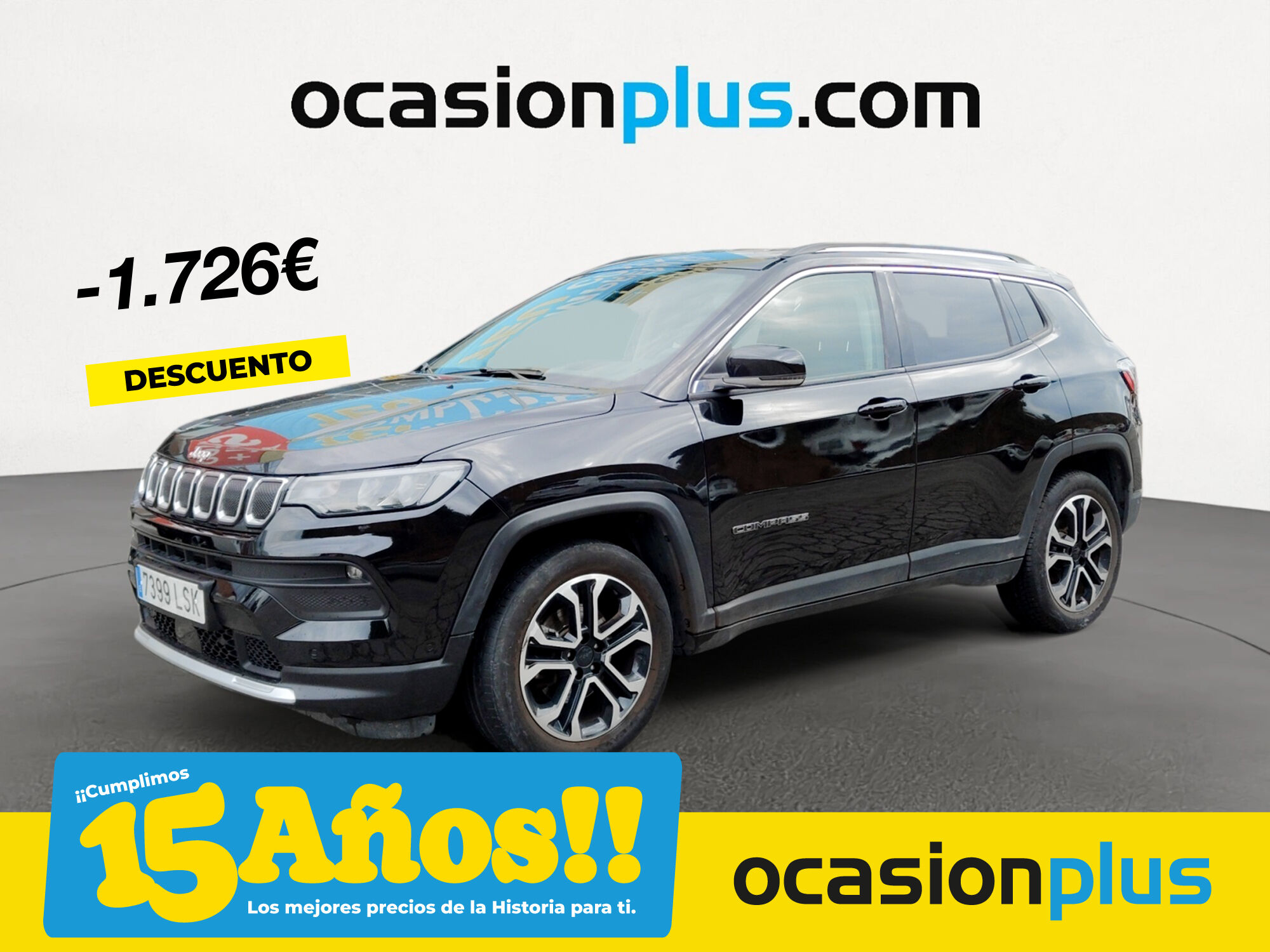 JEEP Compass (1.6 Multijet Limited 4x2 96 kW (130 CV)) en Madrid