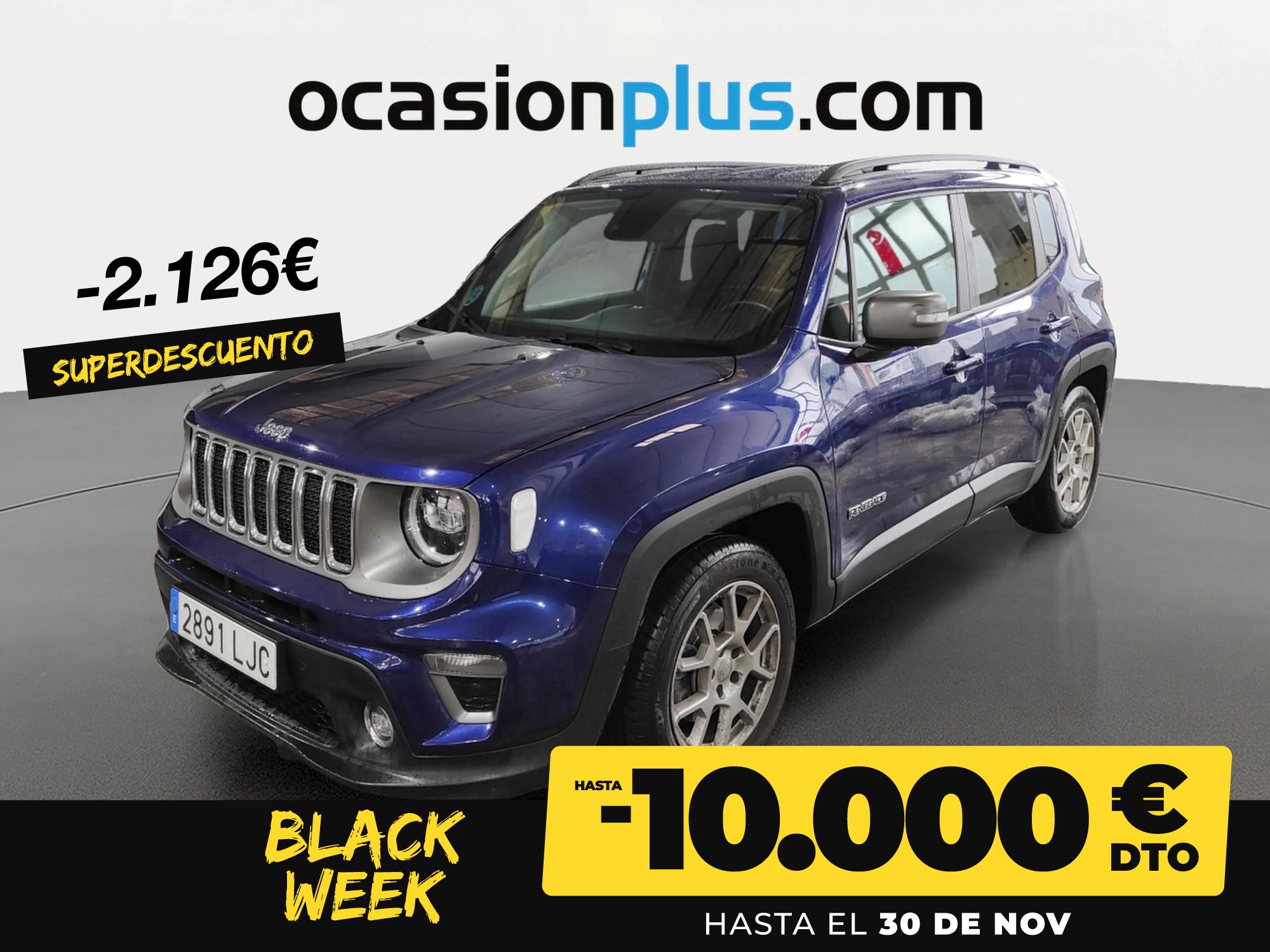 JEEP Renegade (1.3G Limited 4x2 DDCT 110 kW (150 CV)) en Madrid