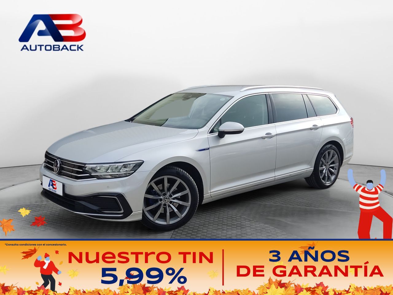 VOLKSWAGEN Passat (Variant GTE 1.4 TSI e-Power 115kW + 85kW) en Madrid