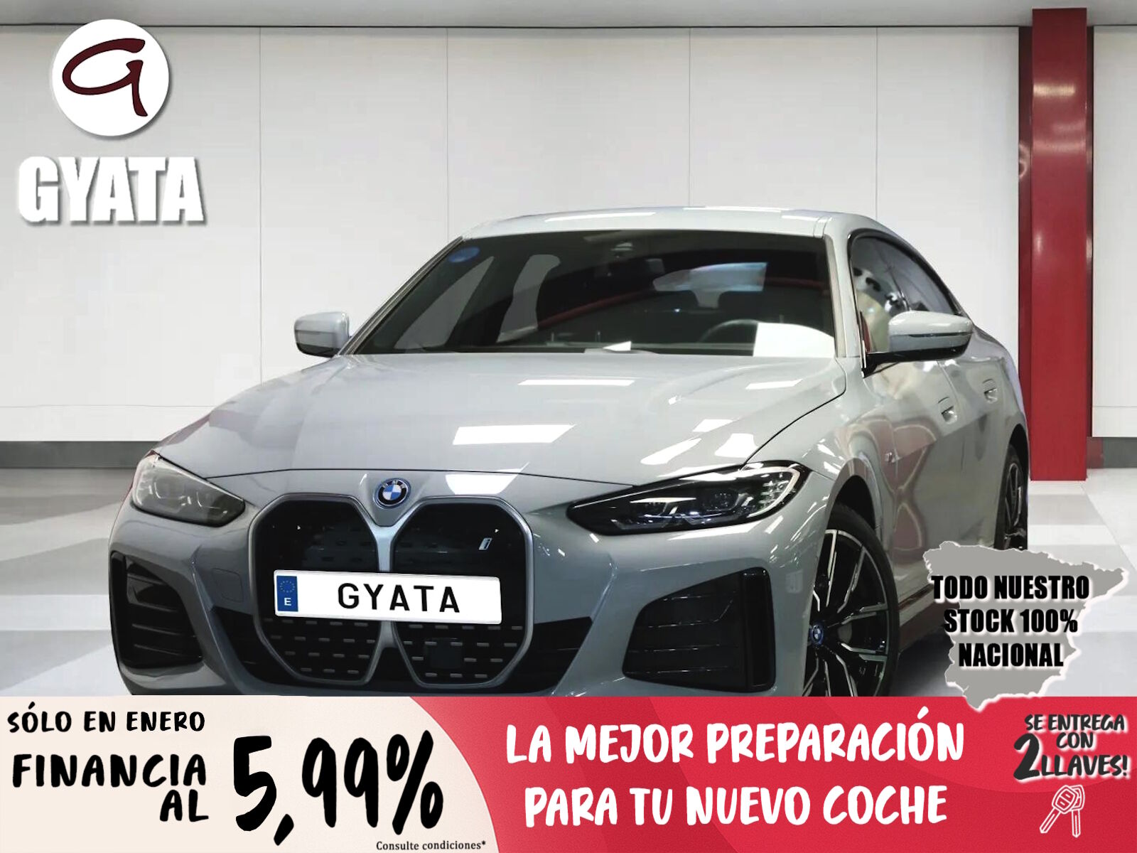 BMW i4 (eDrive40 250 kW (340 CV)) en Madrid