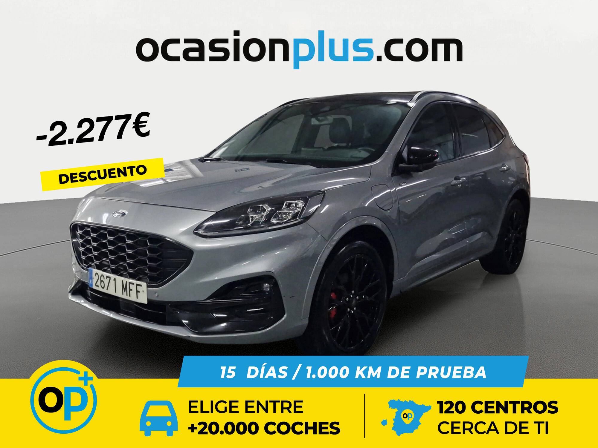 FORD Kuga (2.5 Duratec PHEV ST-Line Auto 165 kW (225 CV)) en Madrid