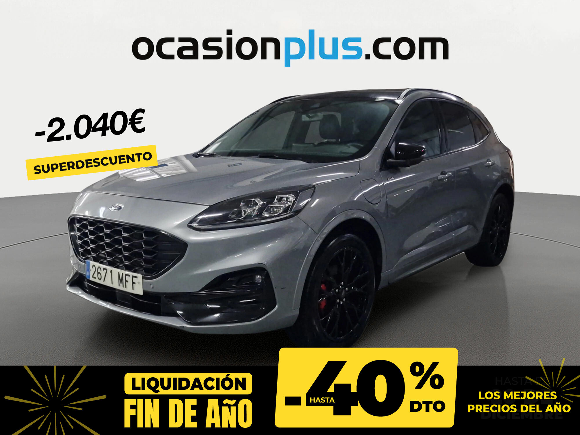 FORD Kuga (2.5 Duratec PHEV ST-Line Auto 165 kW (225 CV)) en Madrid