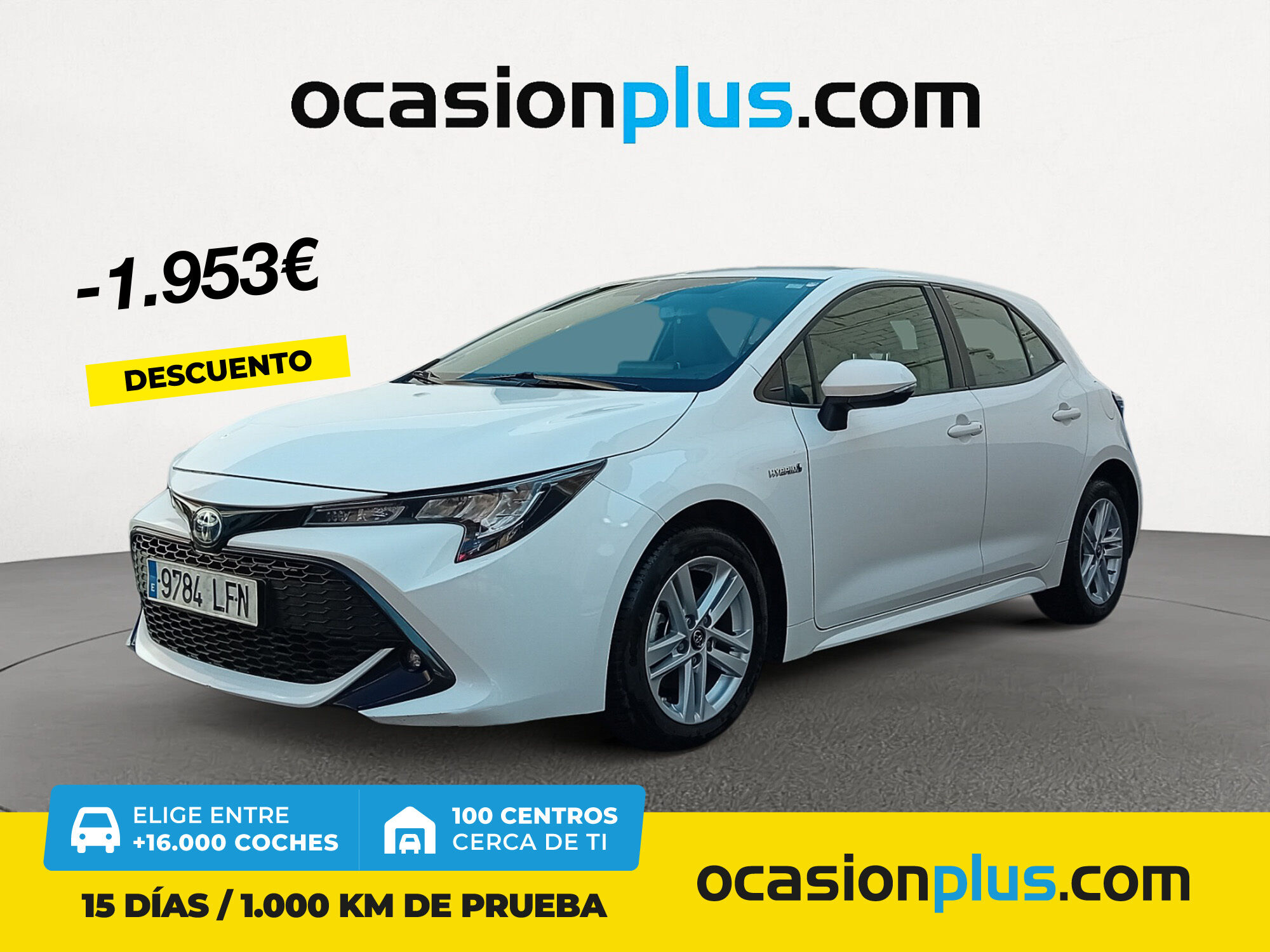 TOYOTA Corolla (1.8 125 Híbrido Active Tech E-CVT 90 kW (122 CV)) en Madrid