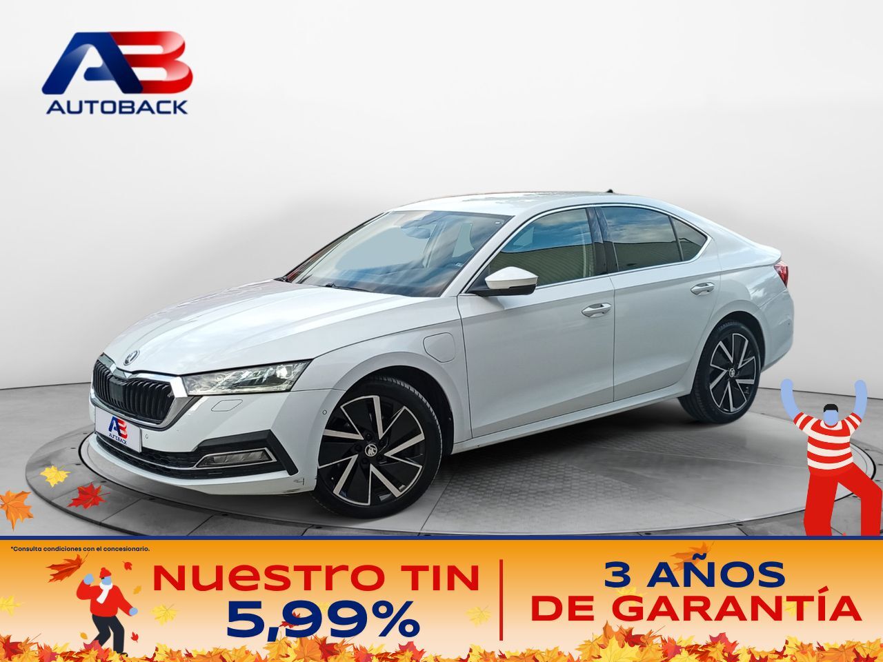 SKODA Octavia (1.4 TSI 150kW(204CV) DSG PHEV Style) en Madrid