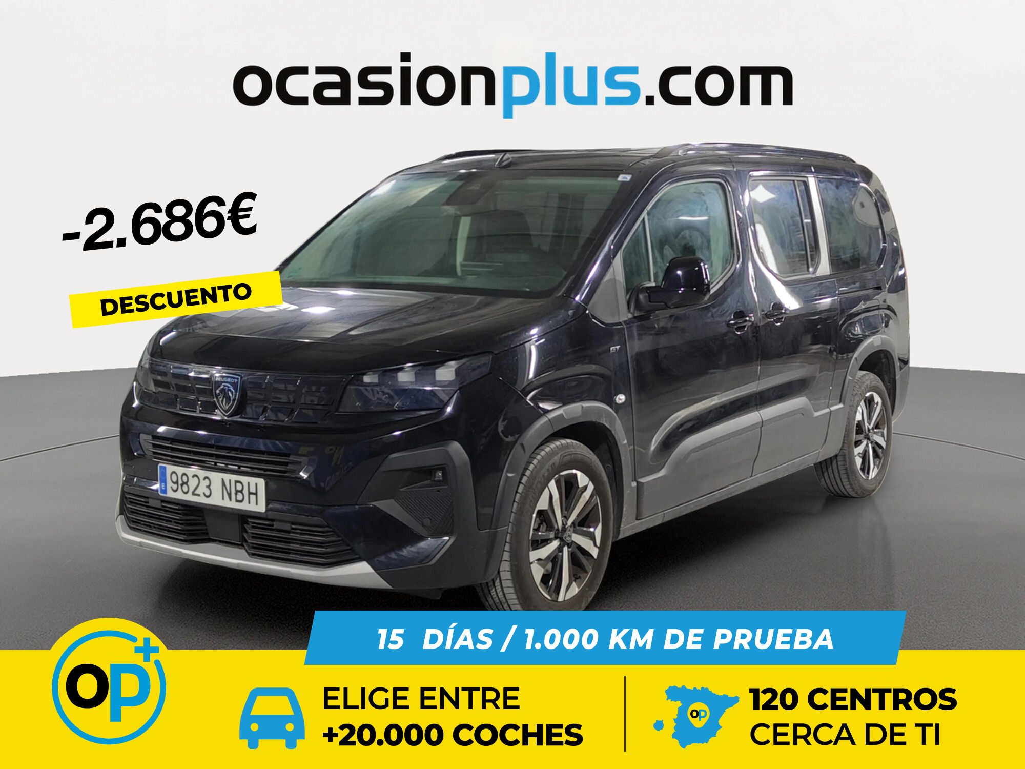 PEUGEOT Rifter (BlueHDi 130 GT Long EAT8 96 kW (130 CV)) en Madrid