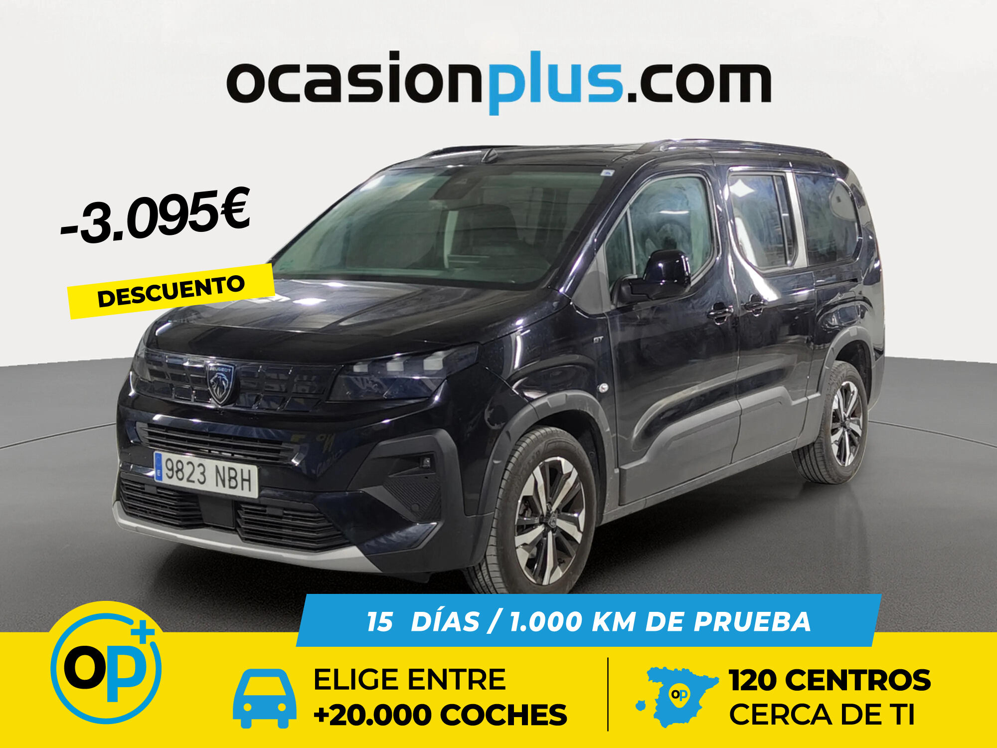 PEUGEOT Rifter (BlueHDi 130 GT Long EAT8 96 kW (130 CV)) en Madrid