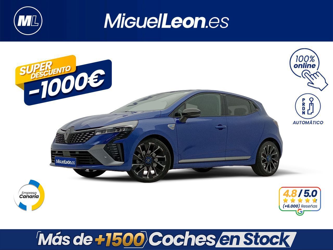 RENAULT Clio (esprit Alpine E-Tech 145 (103kw)) en Palmas, Las