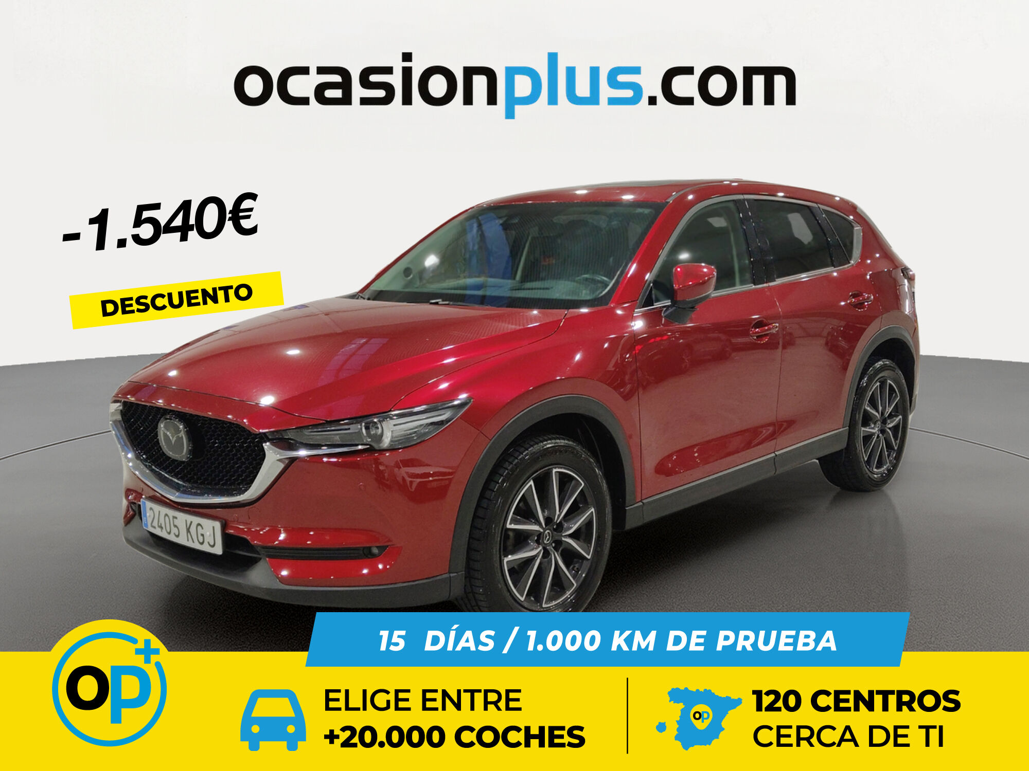 MAZDA CX-5 (2.5 Skyactiv-G Zenith AWD Auto 143 kW (194 CV)) en Madrid