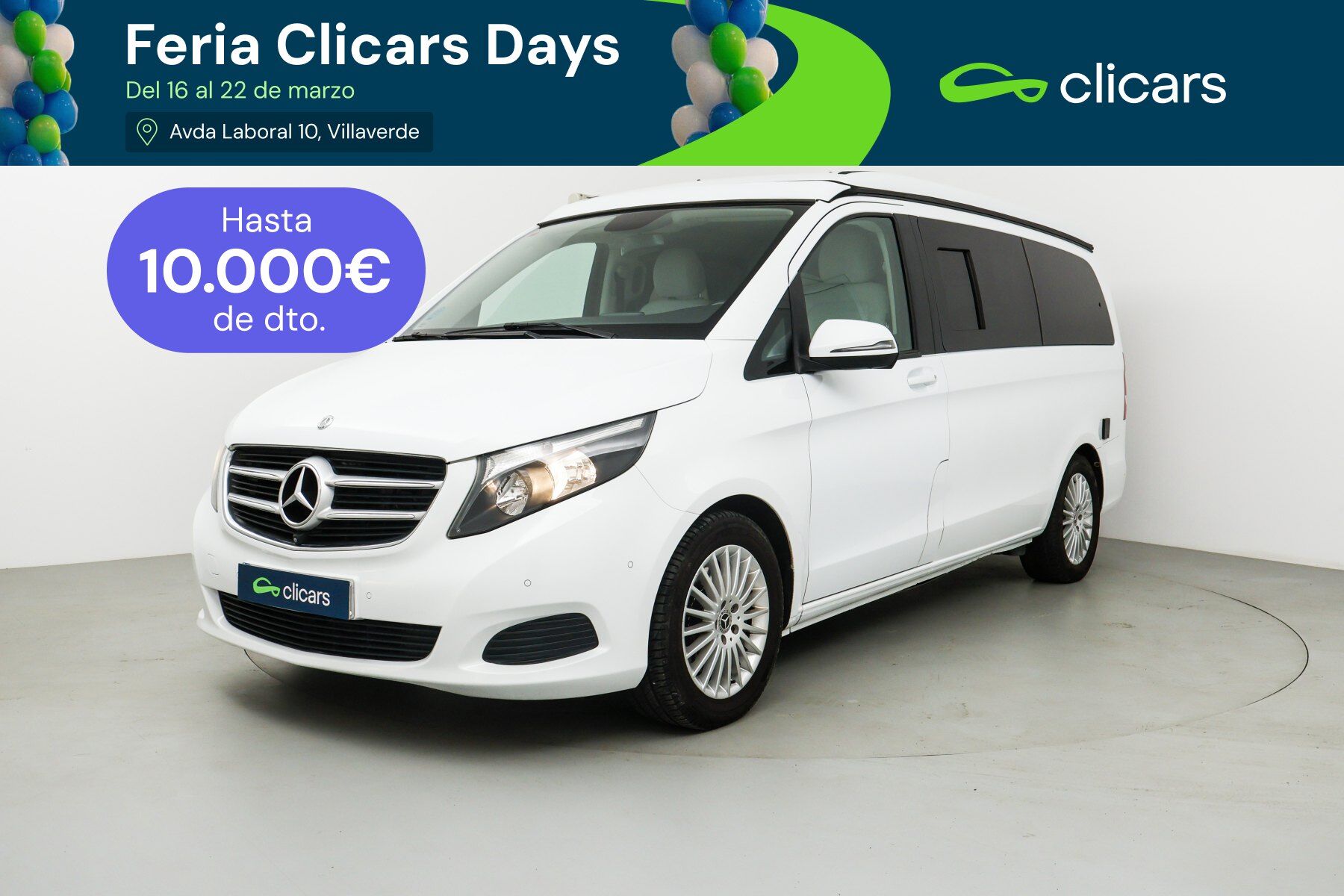 Foto del MERCEDES Clase V V 200d Marco Polo Horizon 7G-Tronic