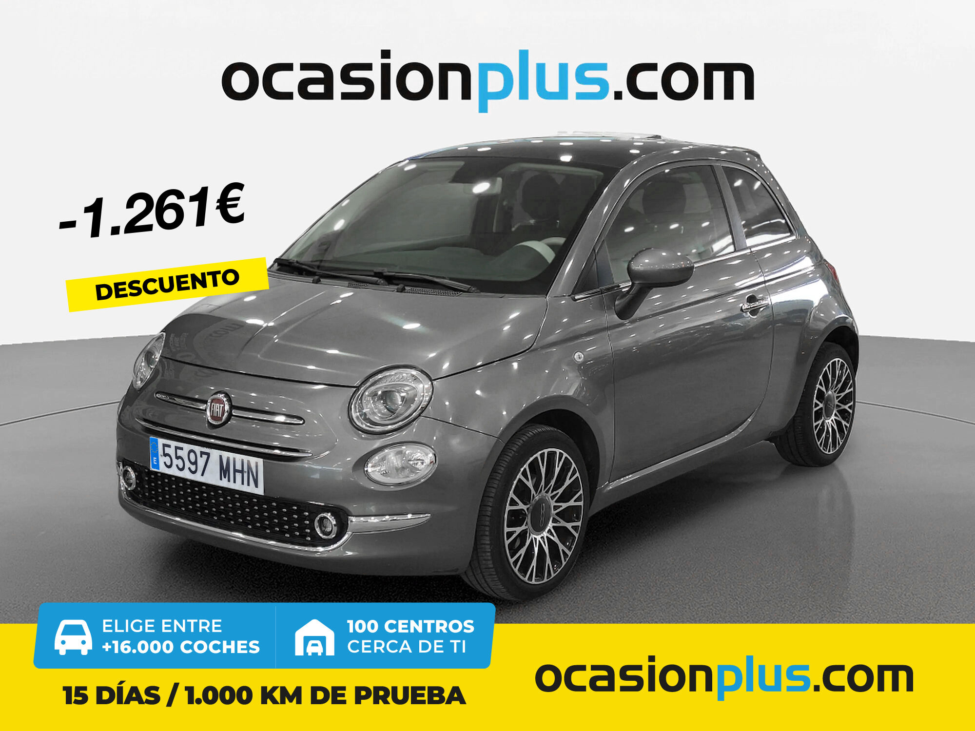 FIAT 500 (1.0 Hybrid Dolcevita 51 kW (70 CV)) en Madrid