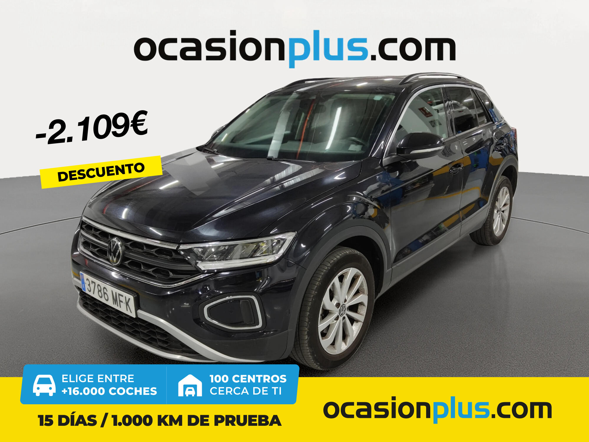 VOLKSWAGEN T-Roc (Life 1.5 TSI 110 kW (150 CV)) en Madrid