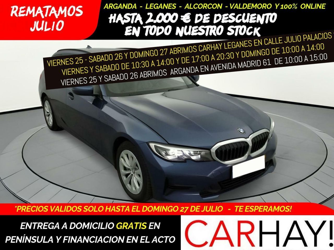 BMW Serie 3 (TOURING  330e phev) en Madrid