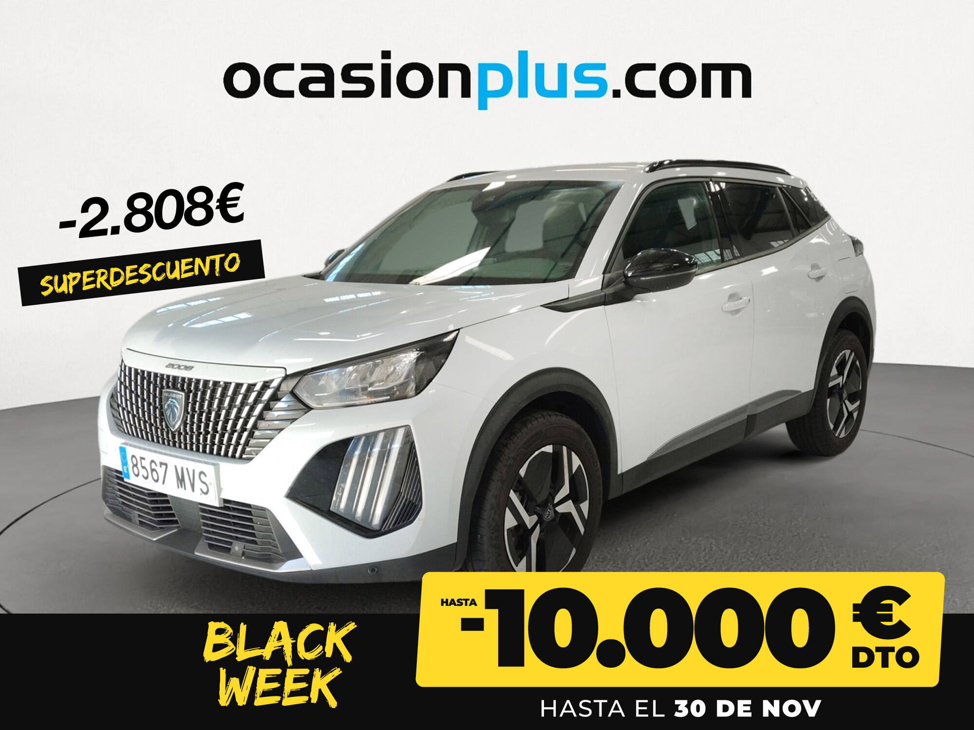 PEUGEOT 2008 (PureTech 130 S&S Allure EAT8 96 kW (130 CV)) en Madrid