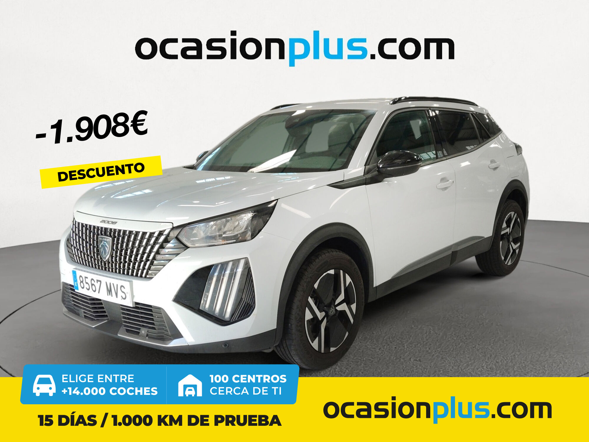PEUGEOT 2008 (PureTech 130 S&S Allure EAT8 96 kW (130 CV)) en Madrid