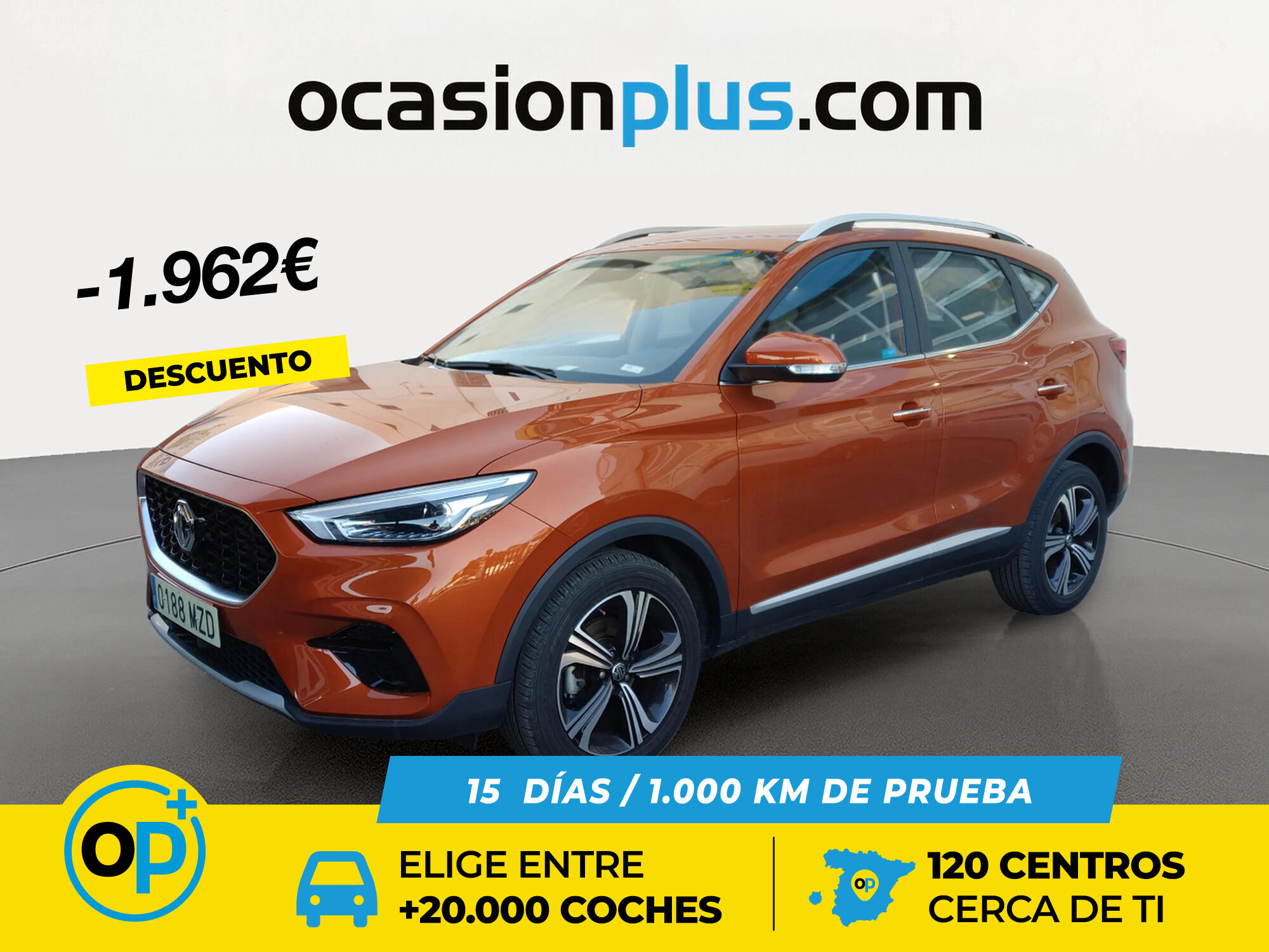 MG ZS (1.5 Comfort 78 kW (106 CV)) en Madrid