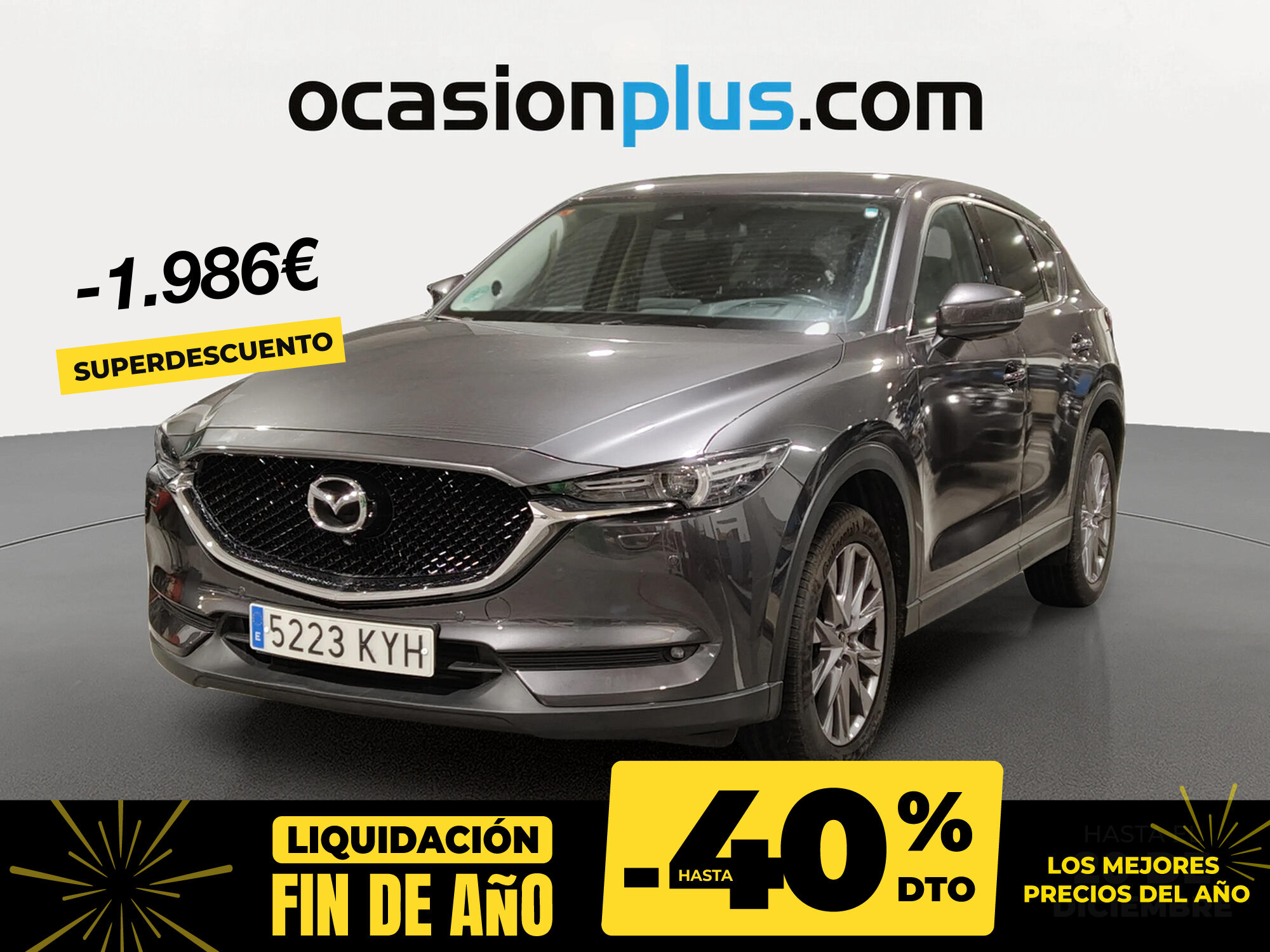 MAZDA CX-5 (2.2 D Zenith 2WD AT 110 kW (150 CV)) en Madrid