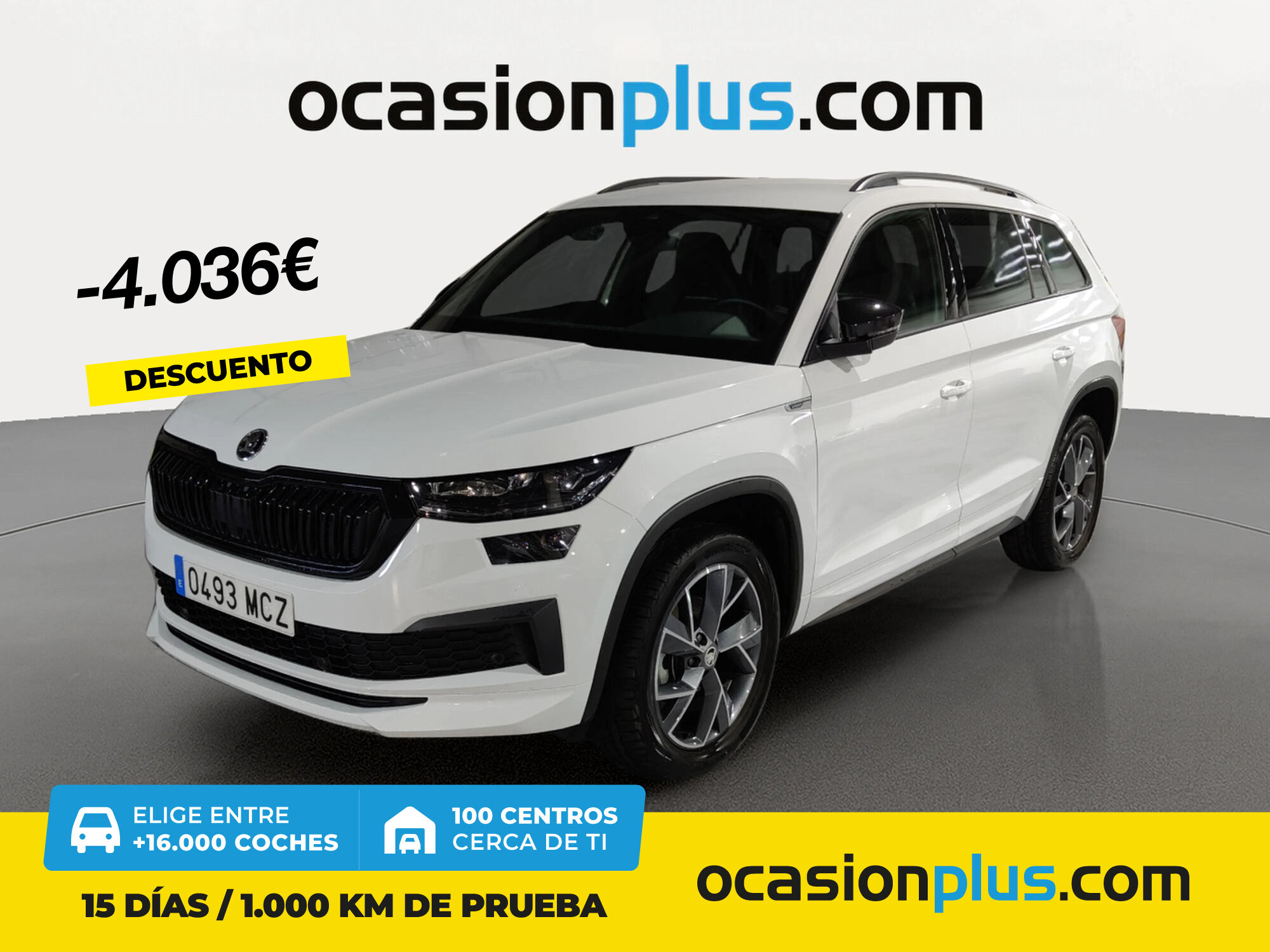 SKODA Kodiaq (1.5 TSI Sportline 4x2 DSG 110 kW (150 CV)) en Madrid