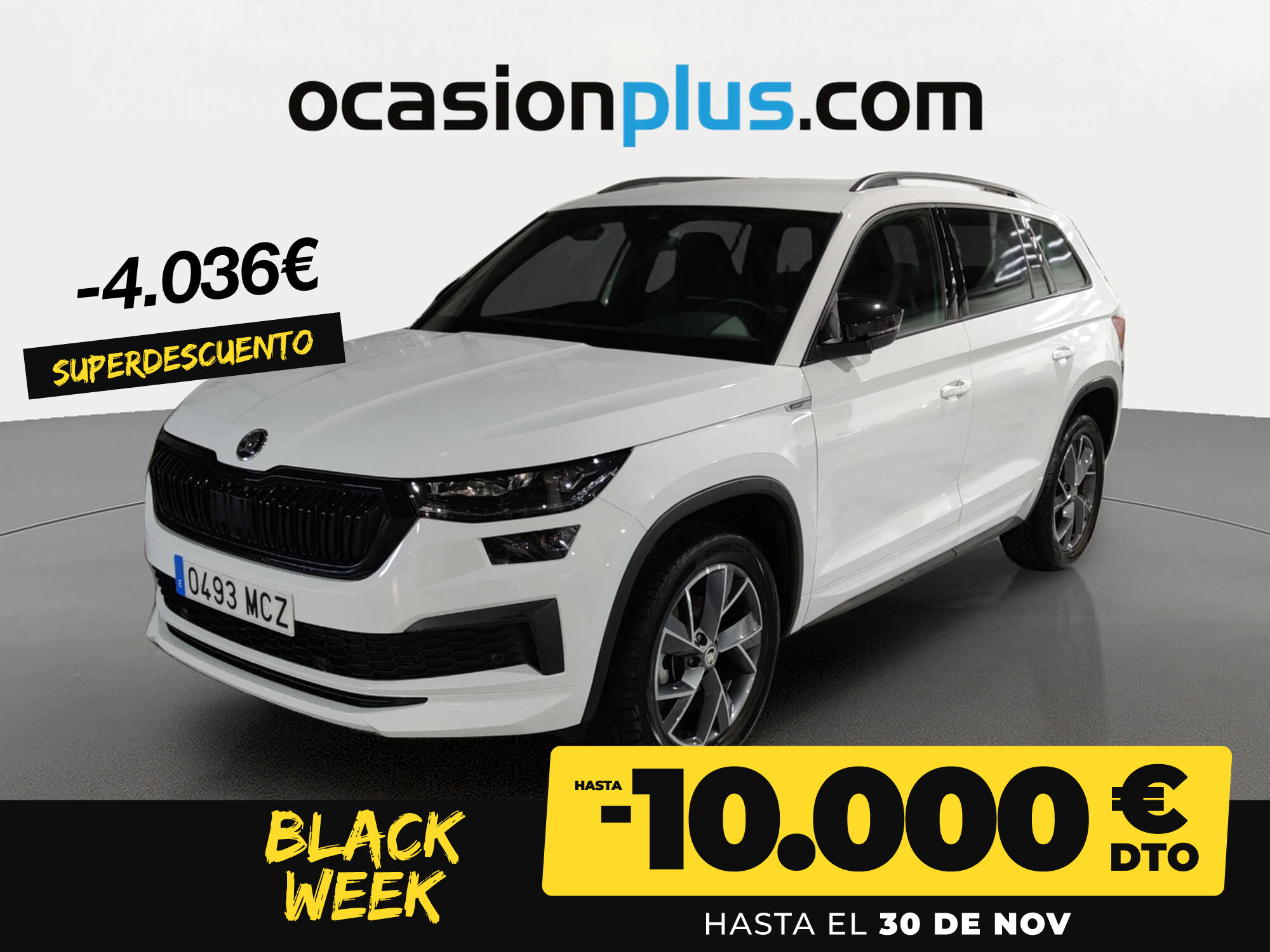 SKODA Kodiaq (1.5 TSI Sportline 4x2 DSG 110 kW (150 CV)) en Madrid