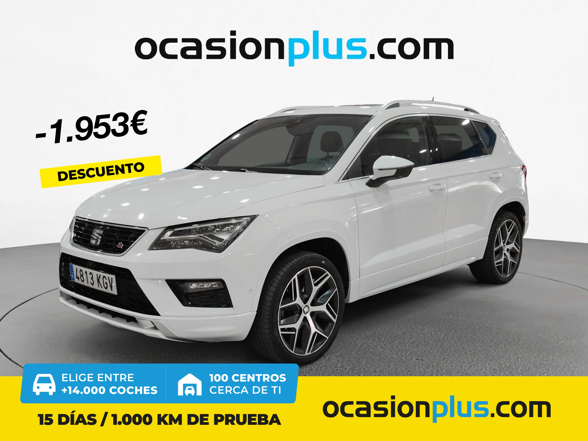SEAT Ateca (2.0 TSI S&S FR 4Drive DSG 140 kW (190 CV)) en Madrid
