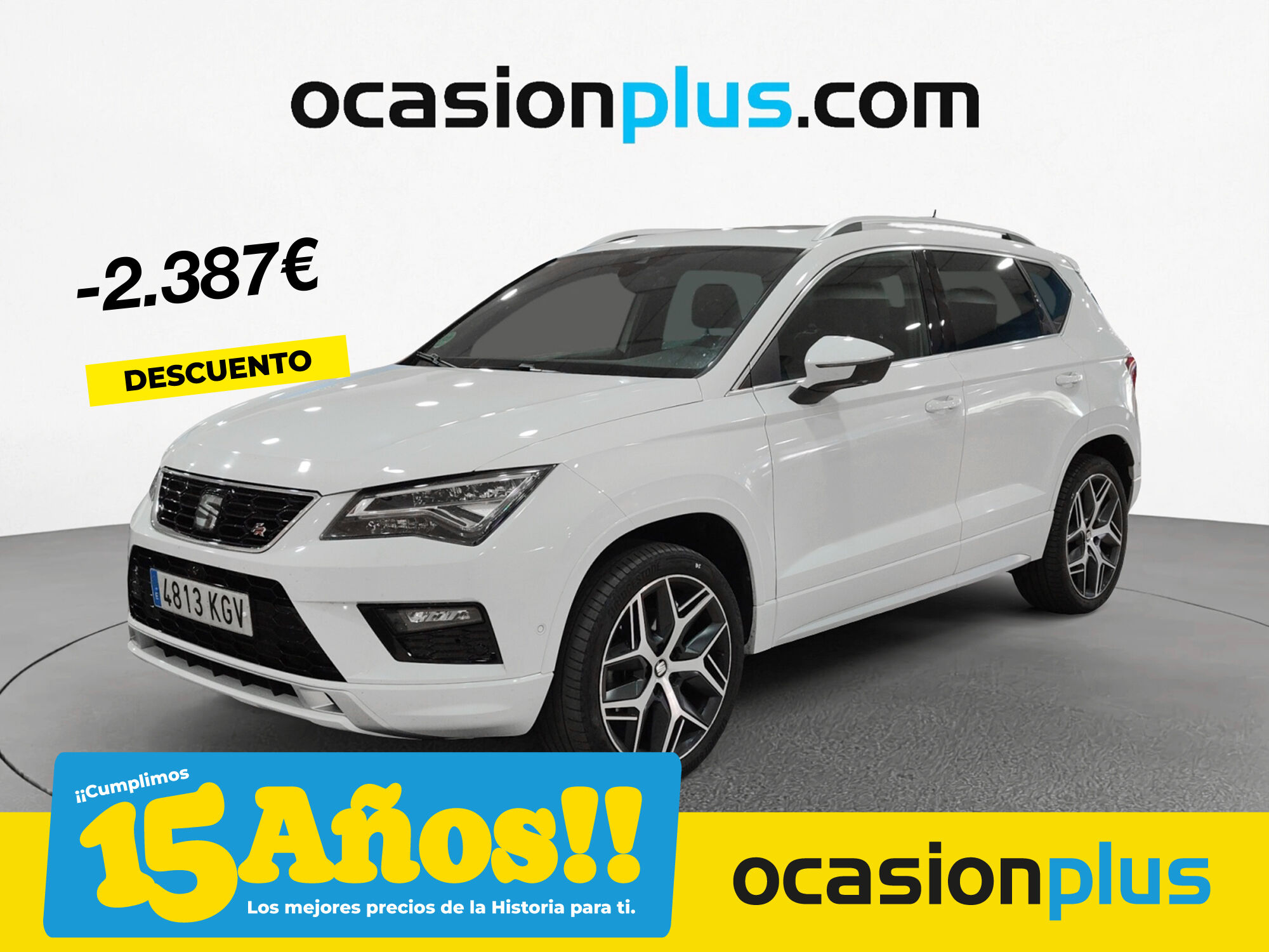 SEAT Ateca (2.0 TSI S&S FR 4Drive DSG 140 kW (190 CV)) en Madrid