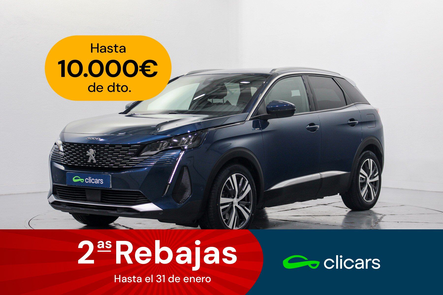 PEUGEOT 3008 (3008 HYB PHEV 225 Allure Pack e-EAT8) en Madrid