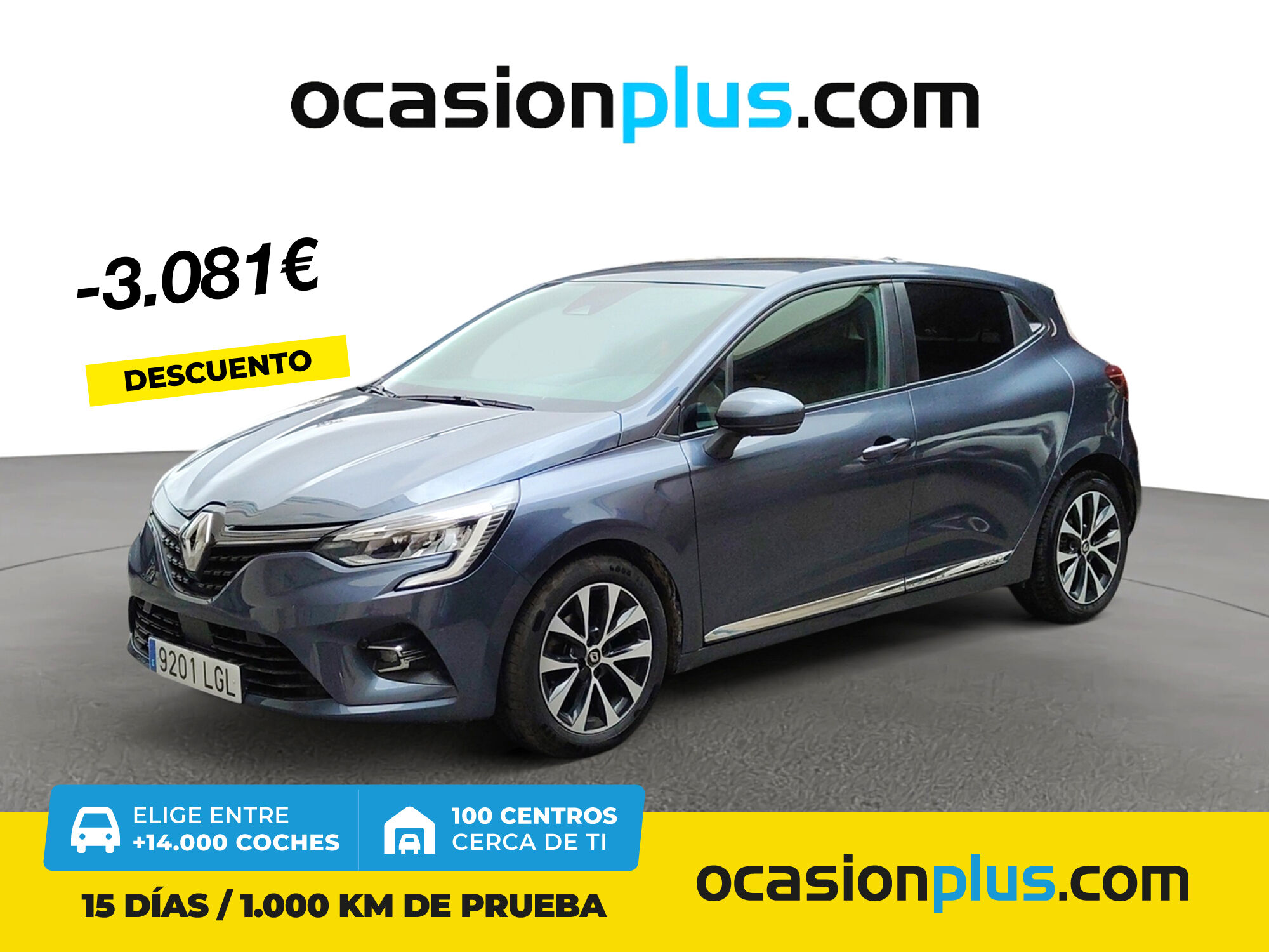 RENAULT Clio (Intens TCe 74 kW (100 CV)) en Madrid