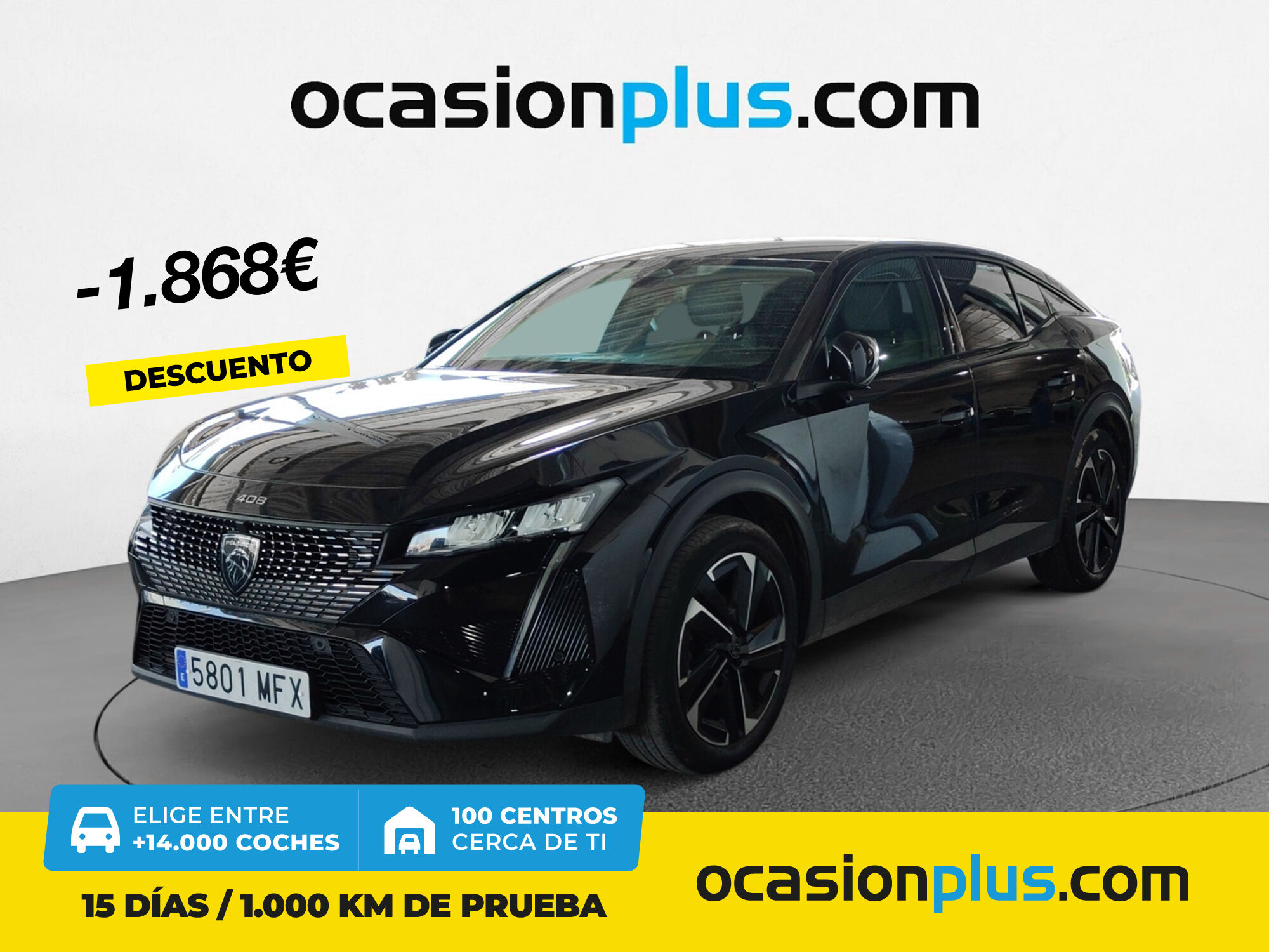 PEUGEOT 408 (Puretech 130 Allure Pack EAT8 96 kW (130 CV)) en Madrid