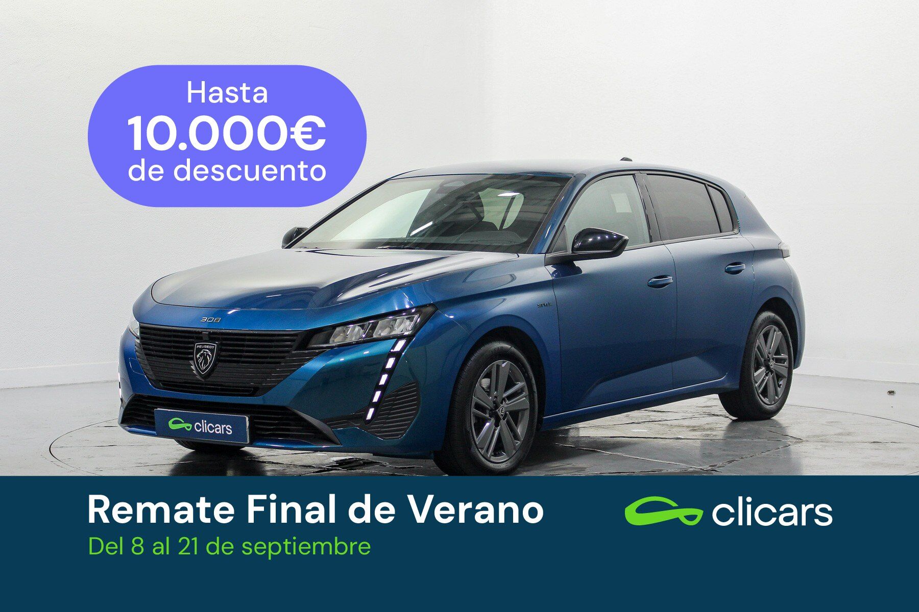 PEUGEOT 308 (308 1.2 PureTech S&S Style EAT8 130) en Madrid