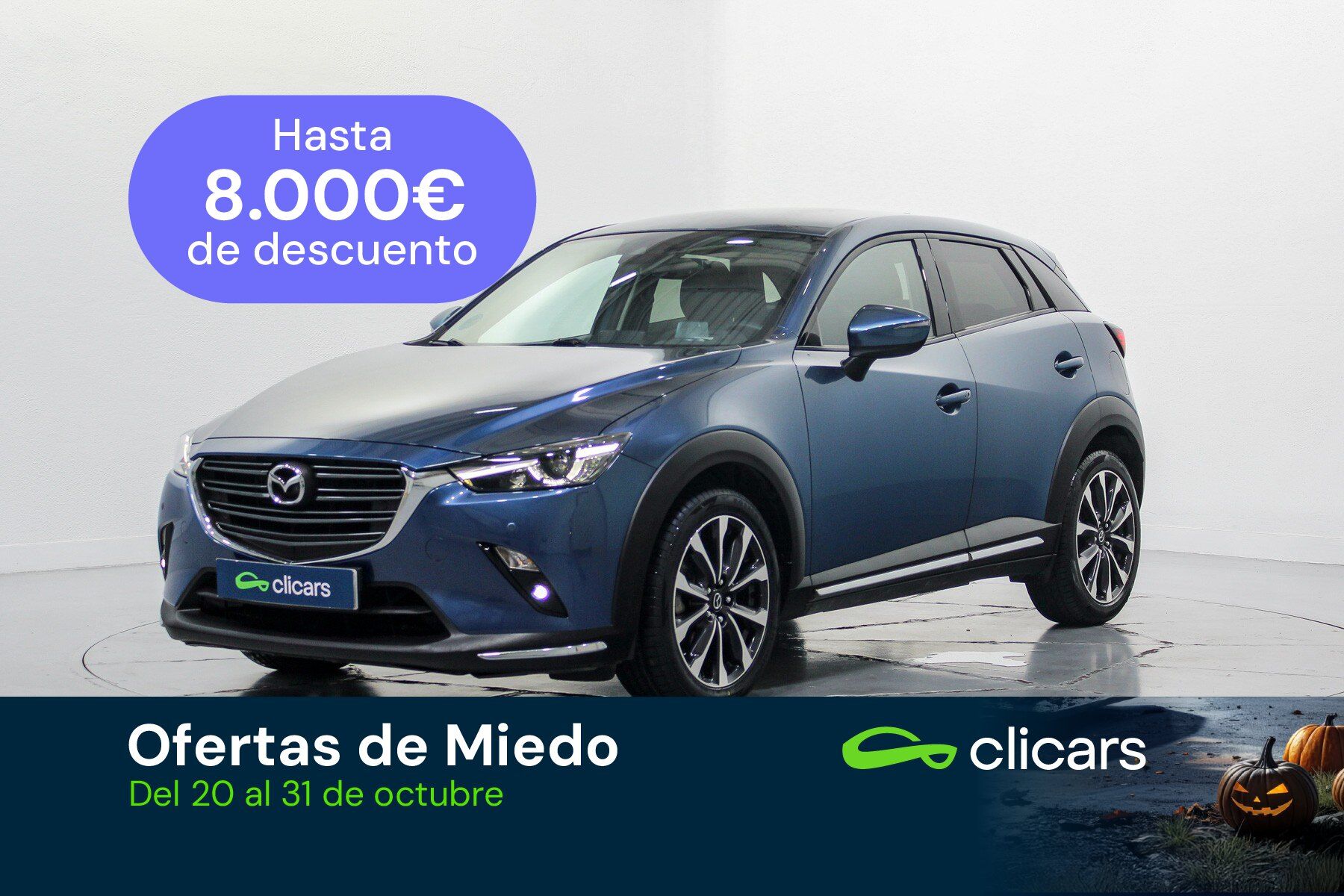 MAZDA CX-3 (CX-3 2.0 Skyactiv-G Zenith 2WD 89kW) en Madrid