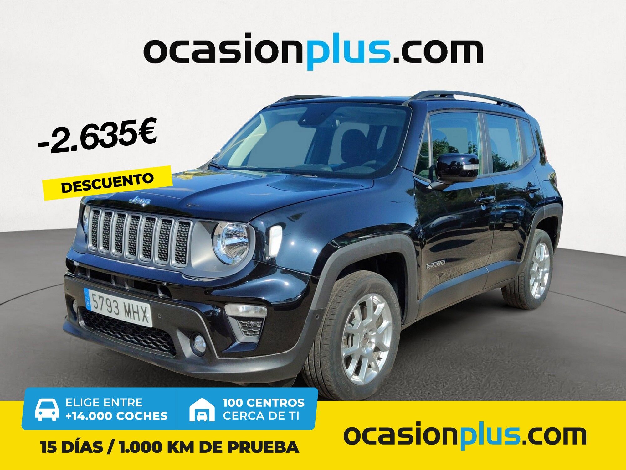 JEEP Renegade (1.3 PHEV 4xe Limited AT 140 kW (190 CV)) en Madrid