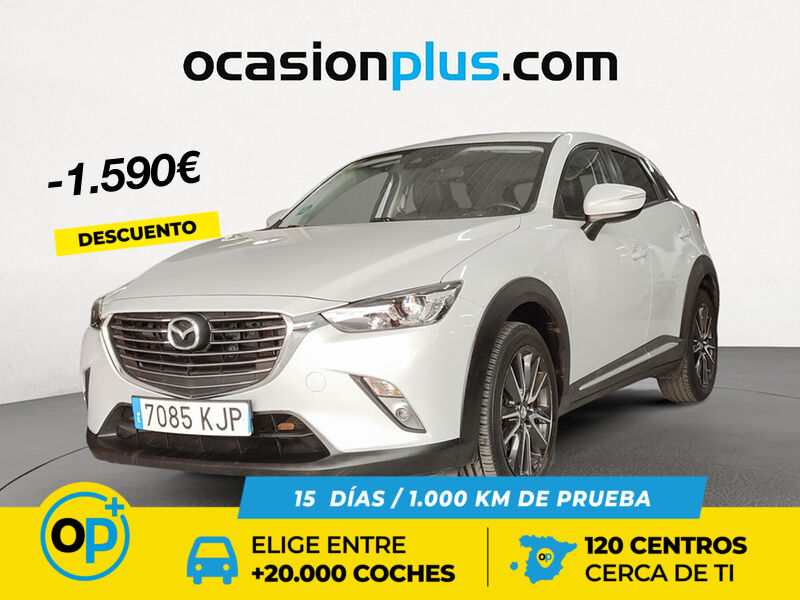 MAZDA CX-3 (1.5 DE SKYACTIV Luxury 2WD 77 kW (105 CV)) en Madrid