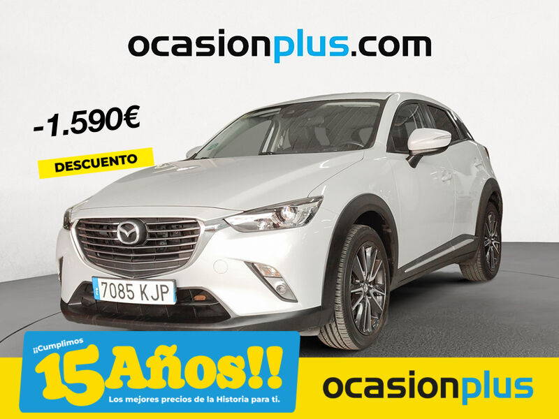 MAZDA CX-3 (1.5 DE SKYACTIV Luxury 2WD 77 kW (105 CV)) en Madrid